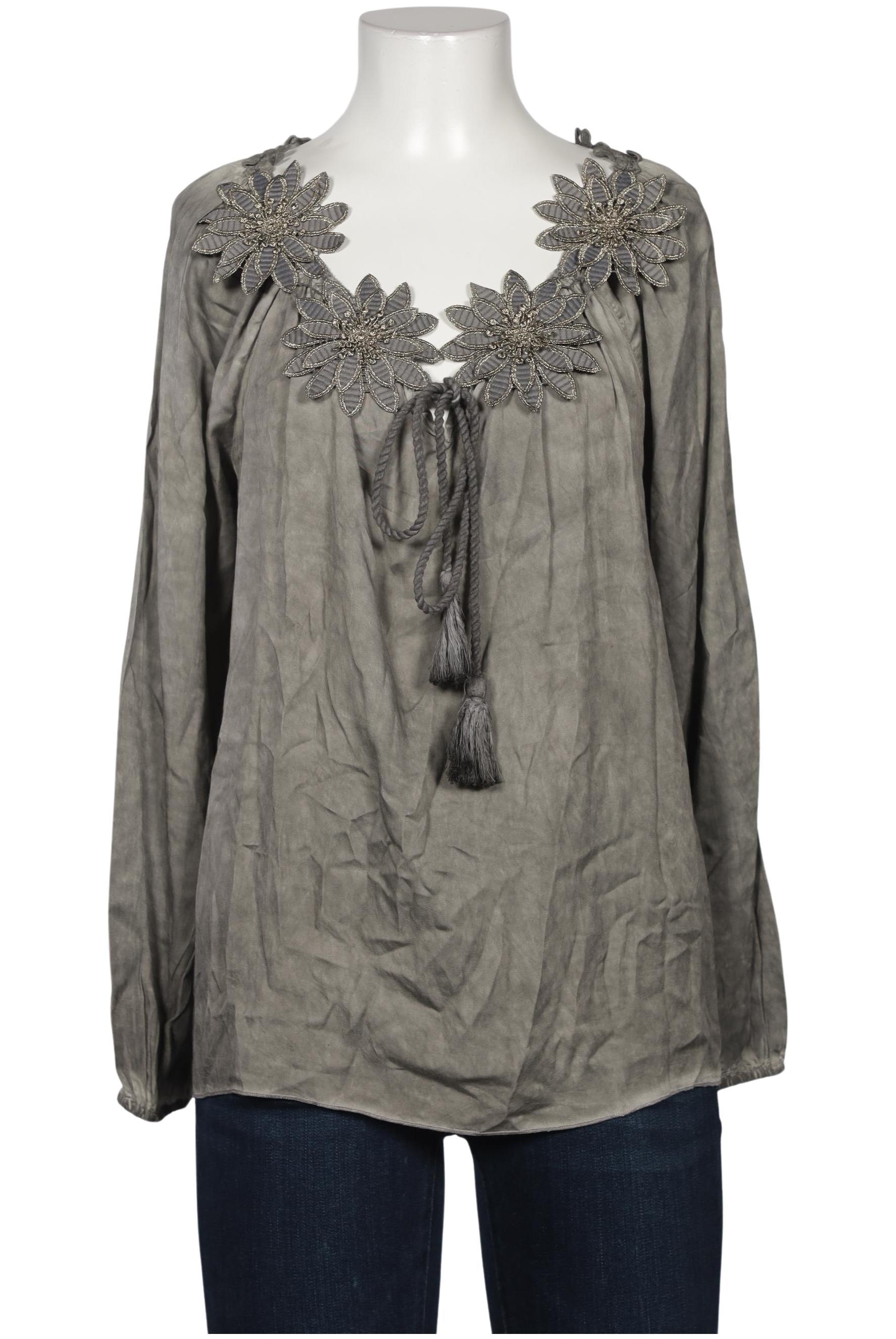 

Heine Damen Bluse, grau, Gr. 38