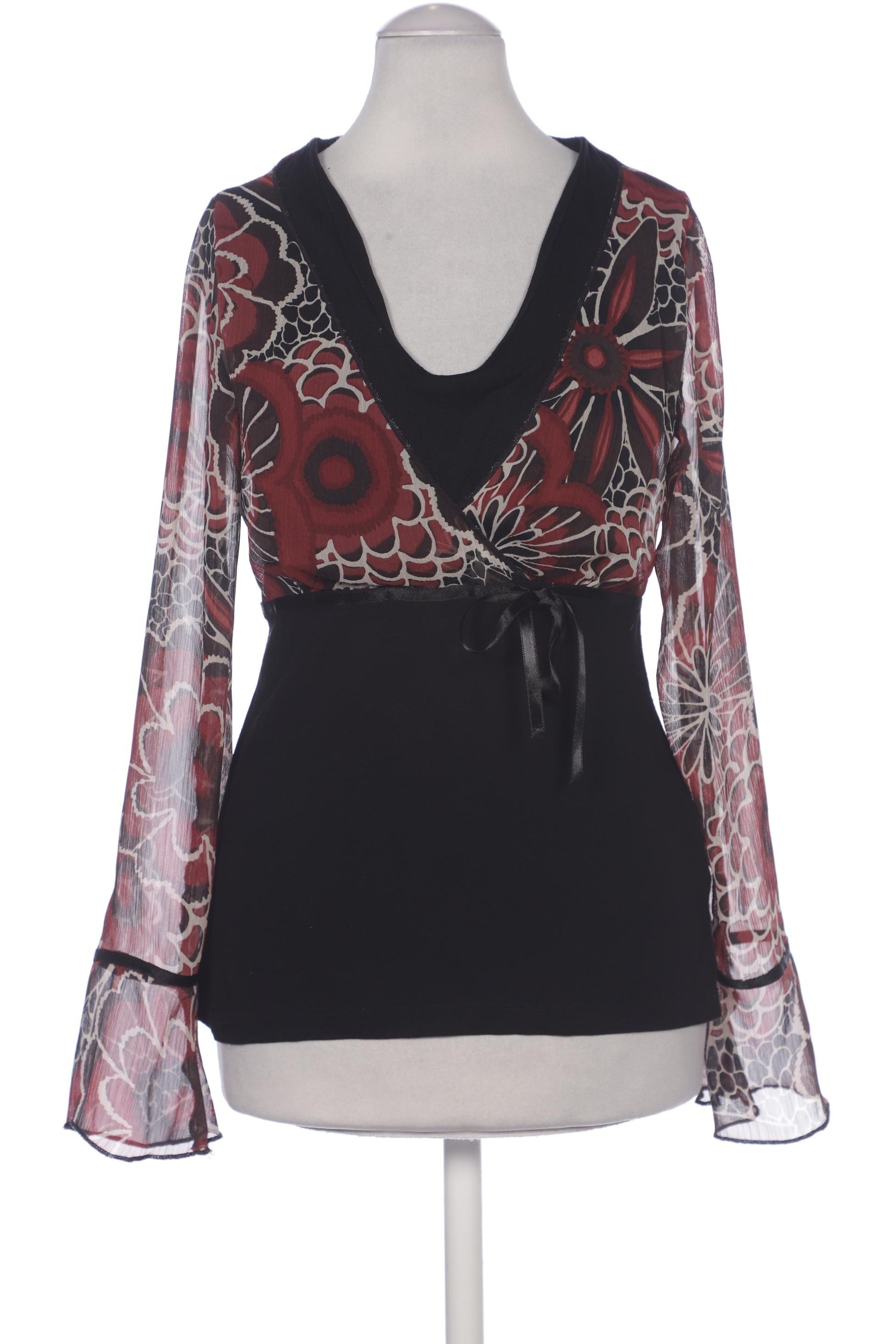 

Heine Damen Bluse, schwarz, Gr. 8