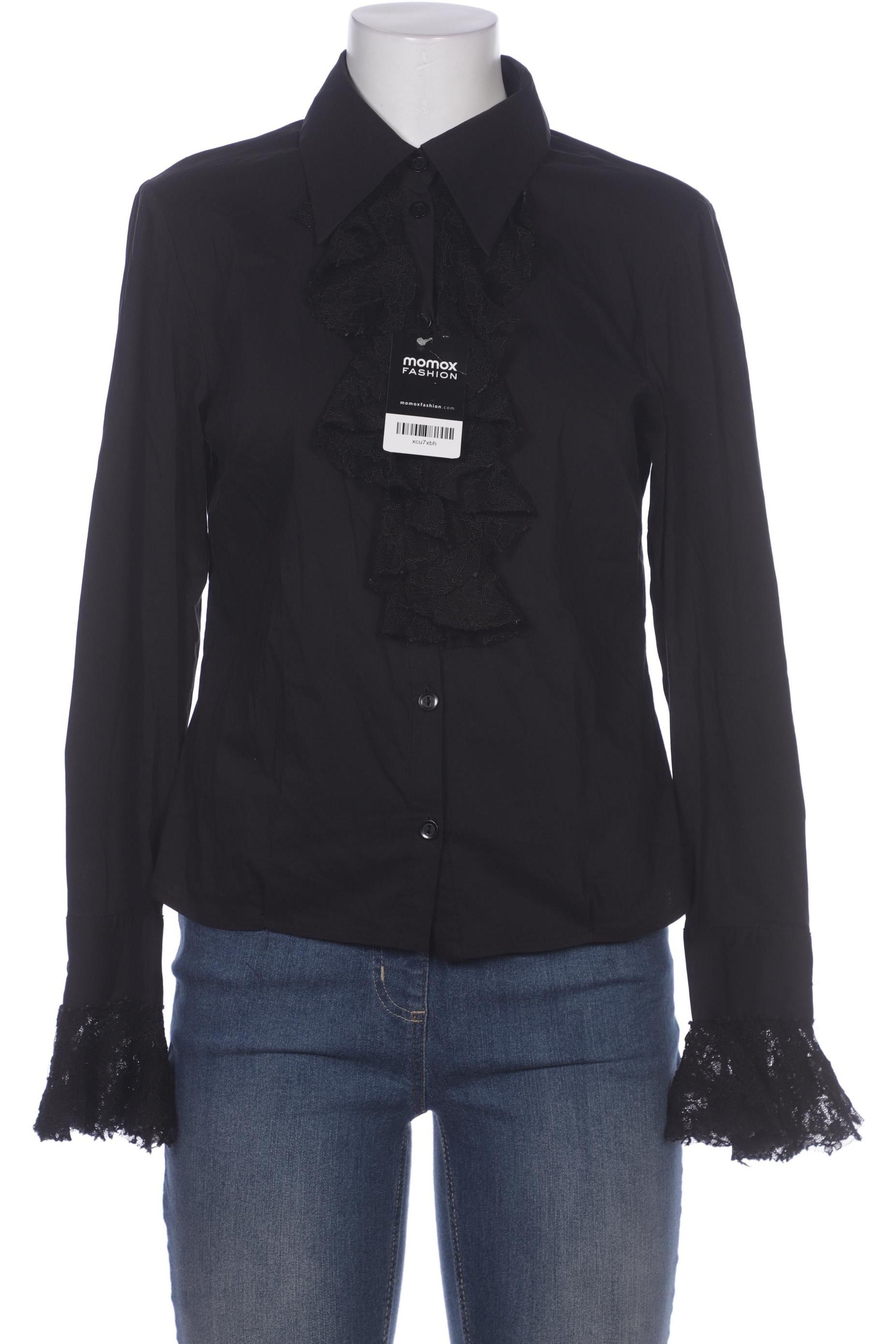 

Heine Damen Bluse, schwarz, Gr. 40