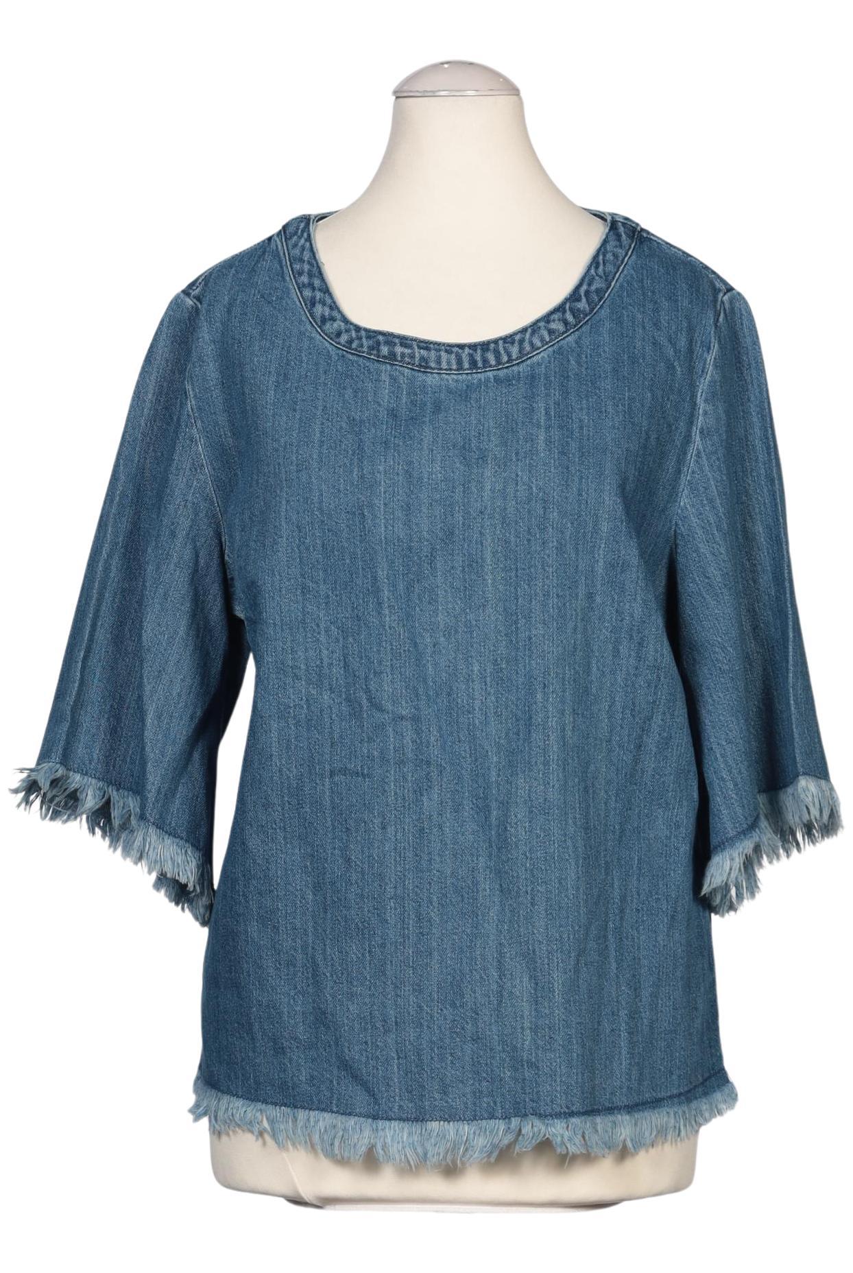 

Heine Damen Bluse, blau, Gr. 34