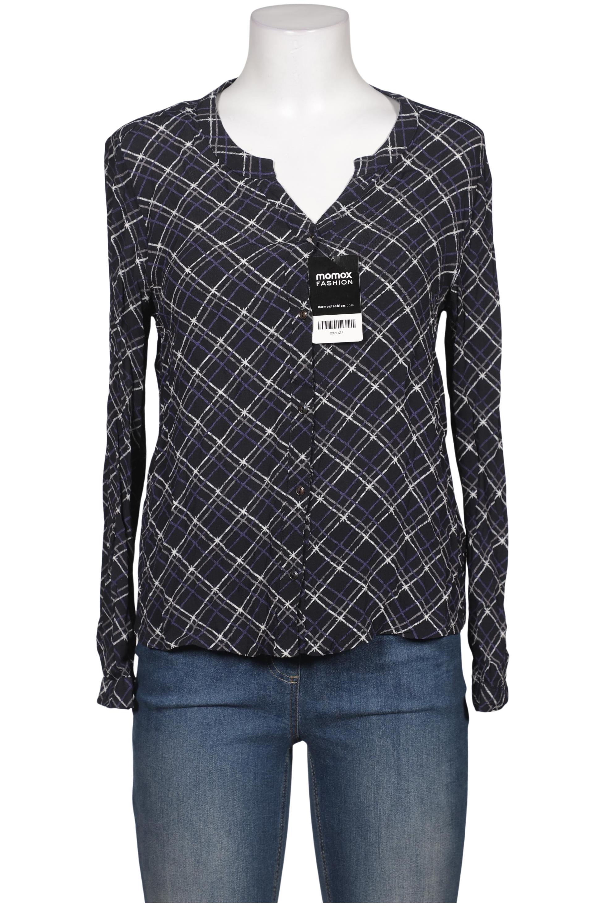 

Heine Damen Bluse, marineblau, Gr. 38