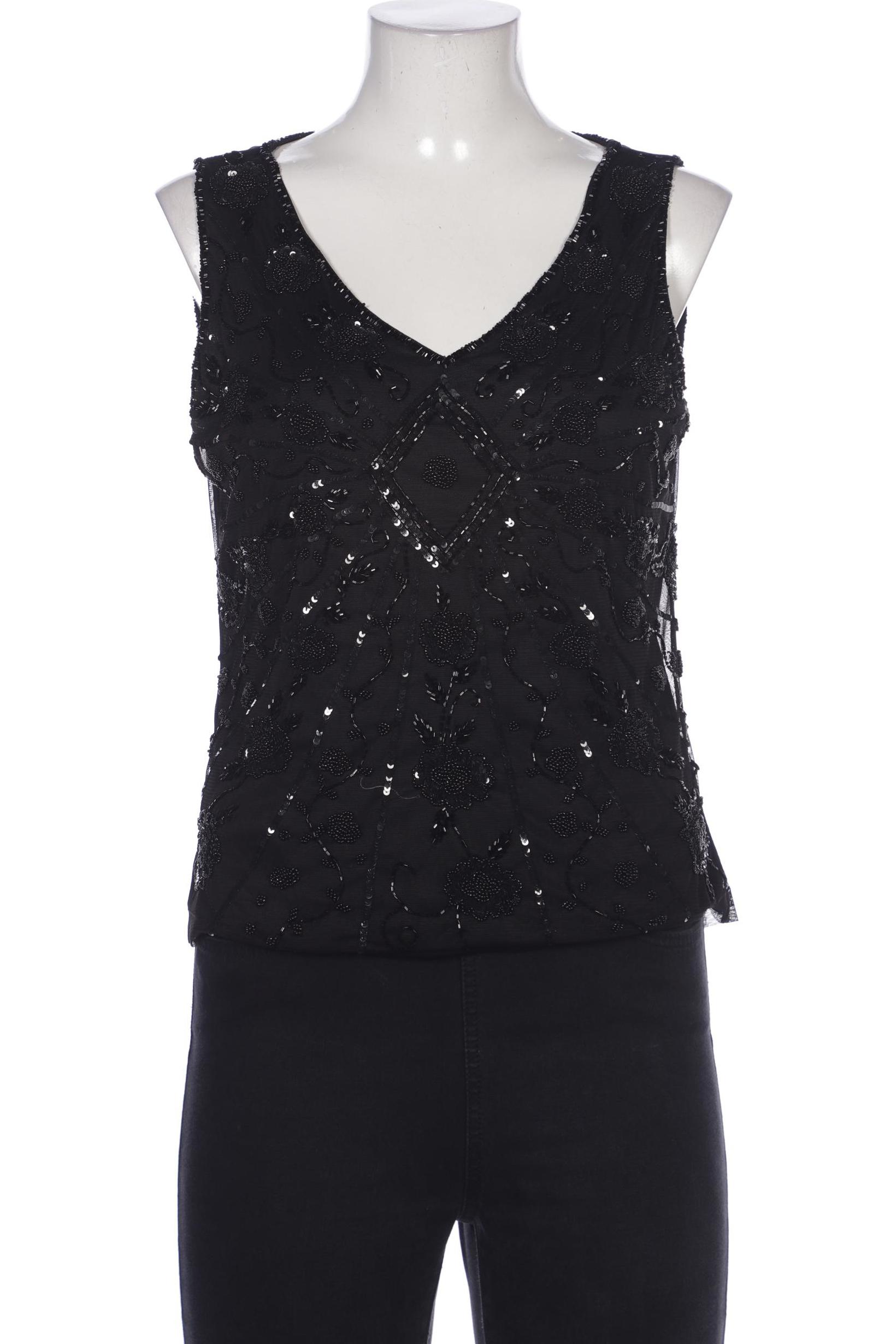

Heine Damen Bluse, schwarz, Gr. 40