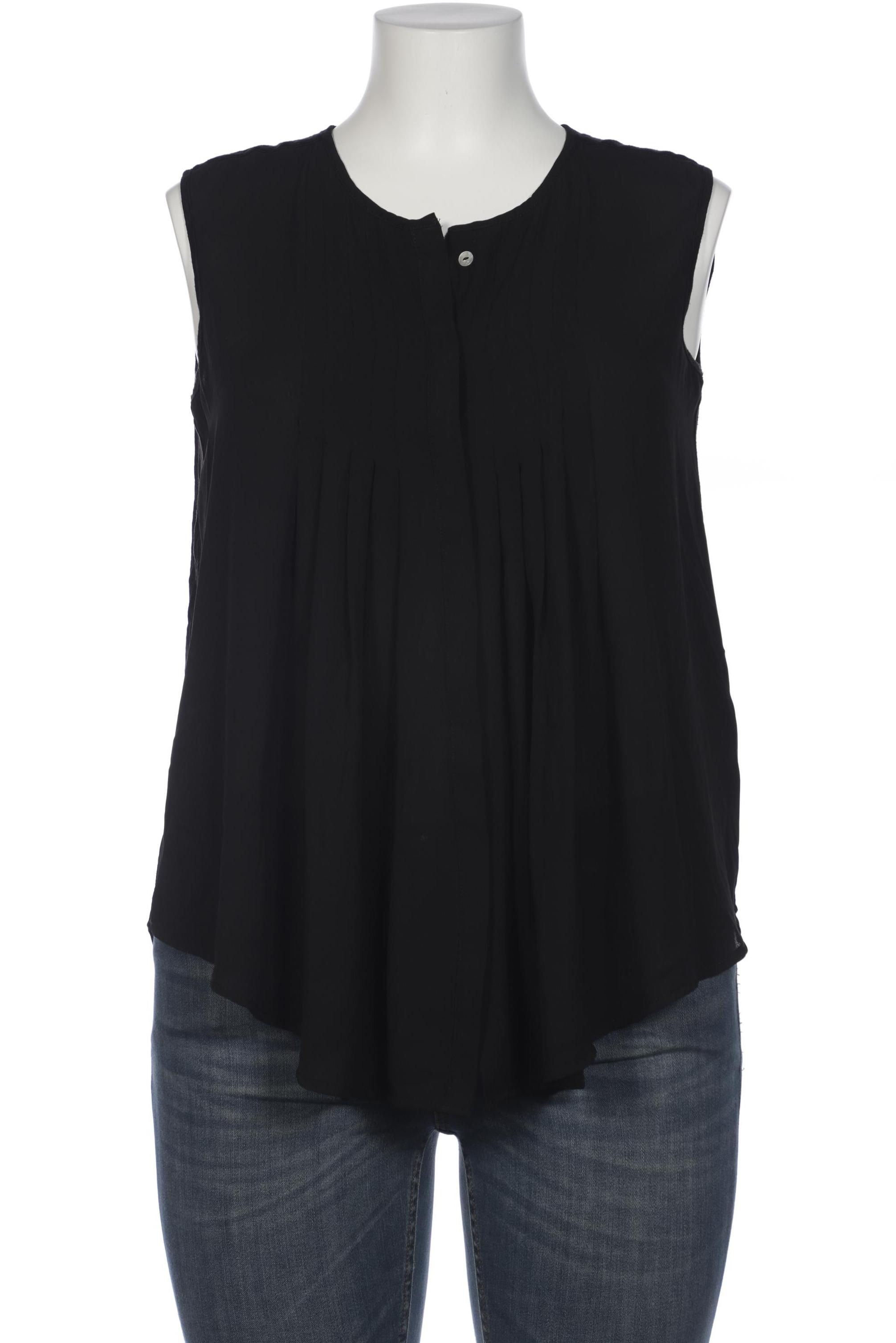 

Heine Damen Bluse, schwarz, Gr. 42