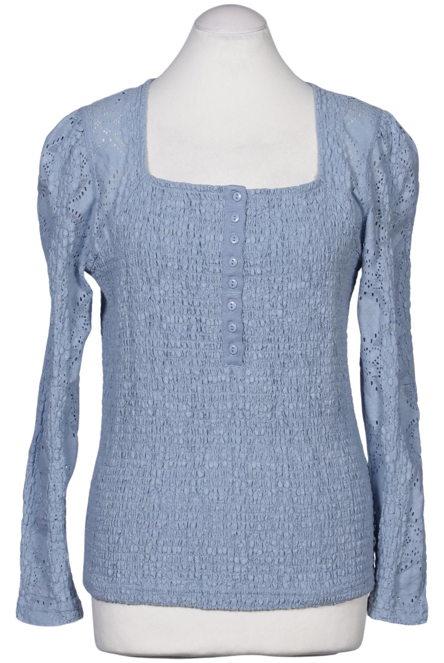 

Heine Damen Bluse, blau, Gr. 40