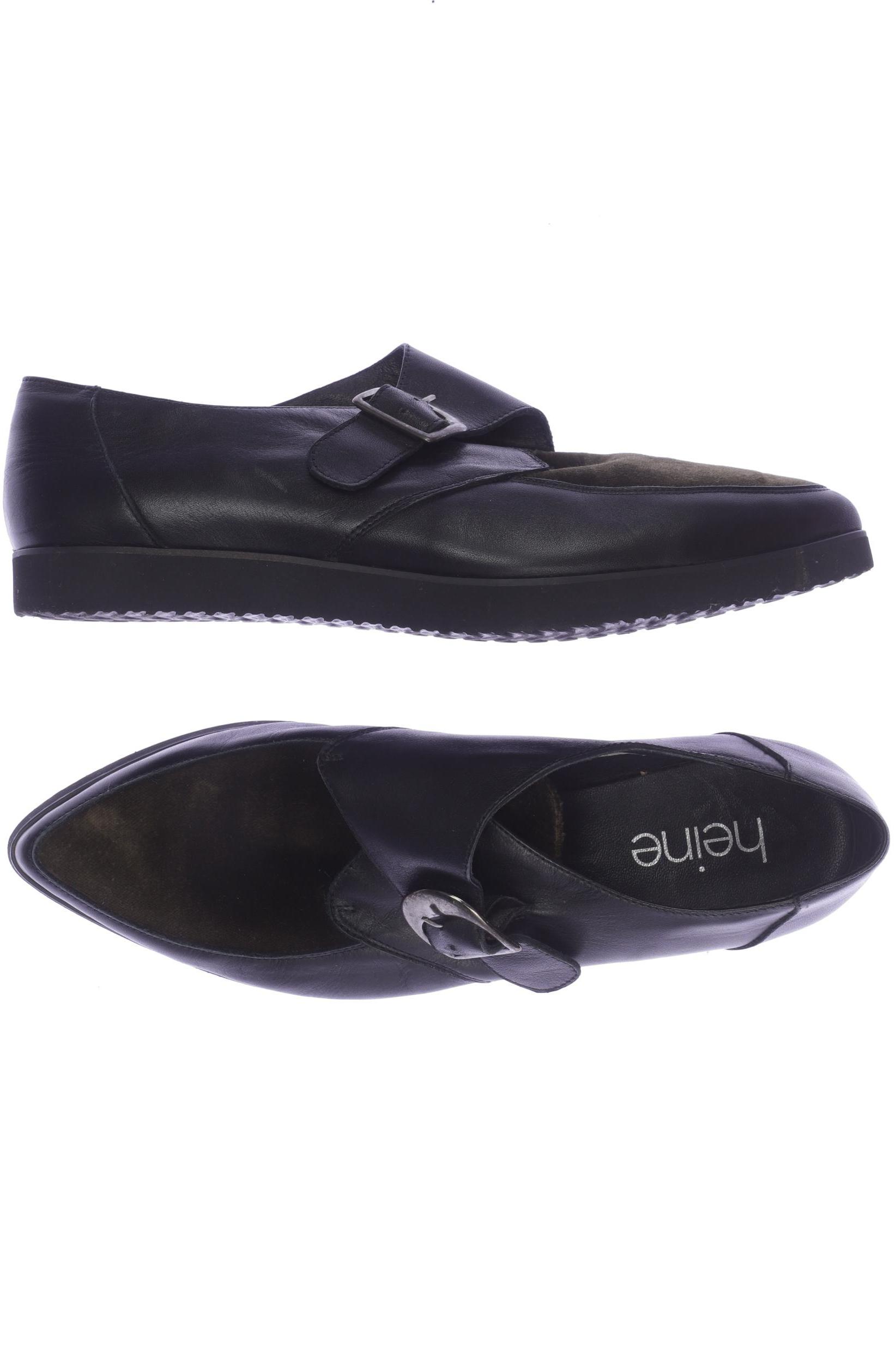 

Heine Damen Halbschuh, schwarz, Gr. 42