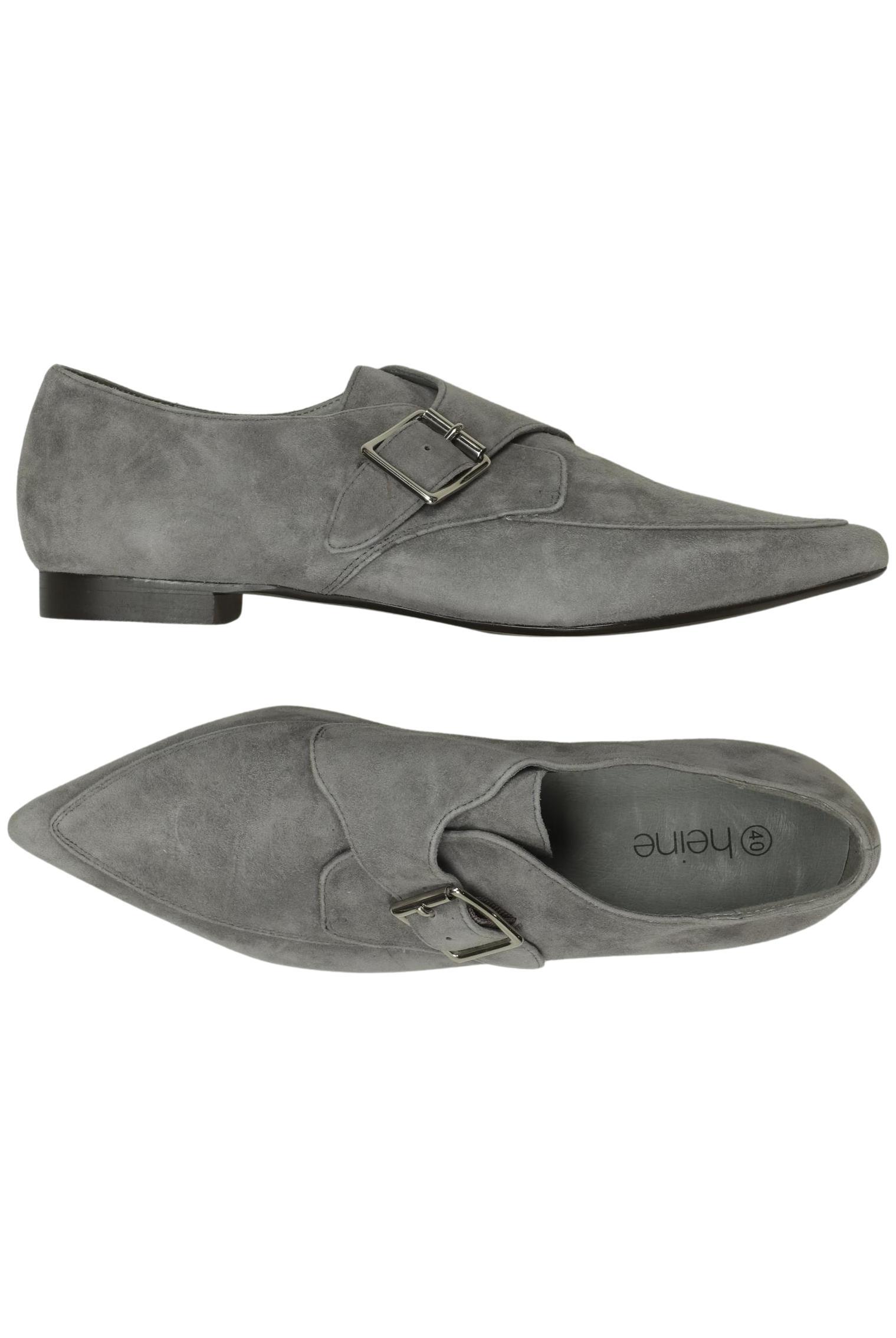 

Heine Damen Halbschuh, grau, Gr. 40