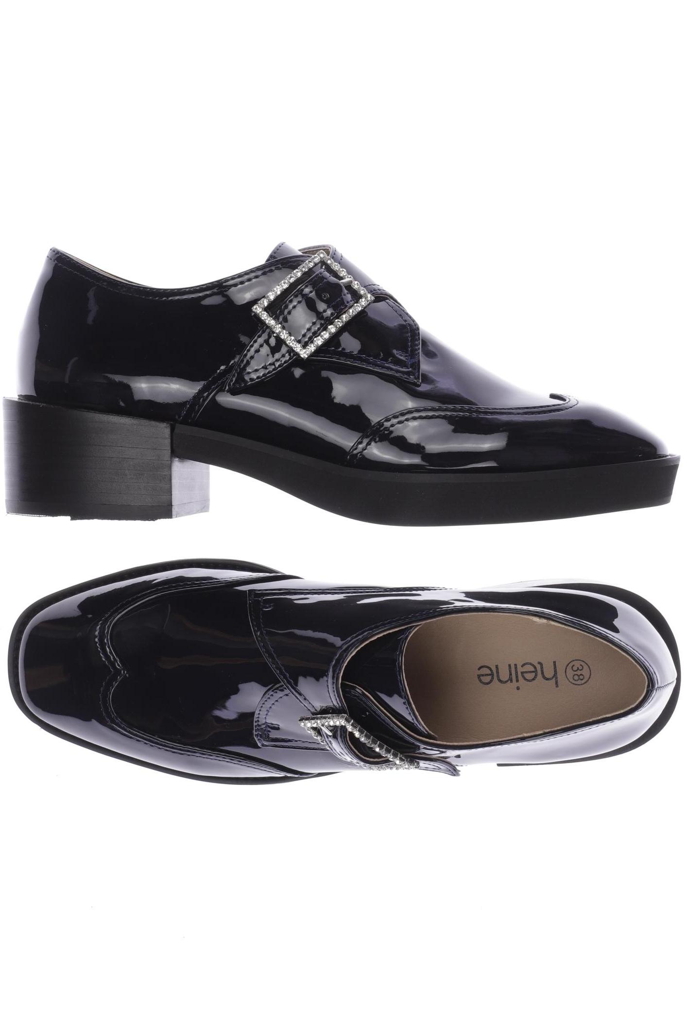 

Heine Damen Halbschuh, schwarz, Gr. 36