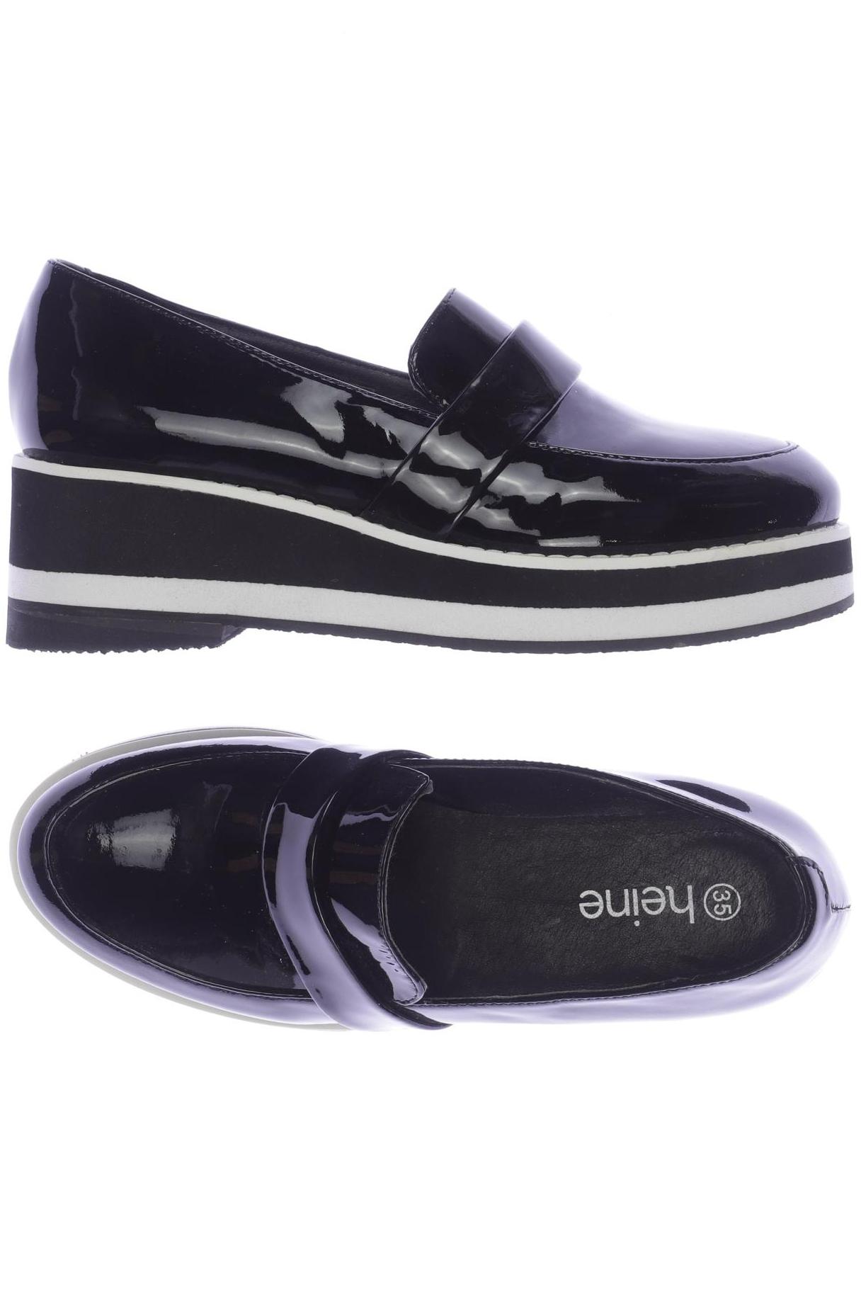 

Heine Damen Halbschuh, schwarz, Gr. 35
