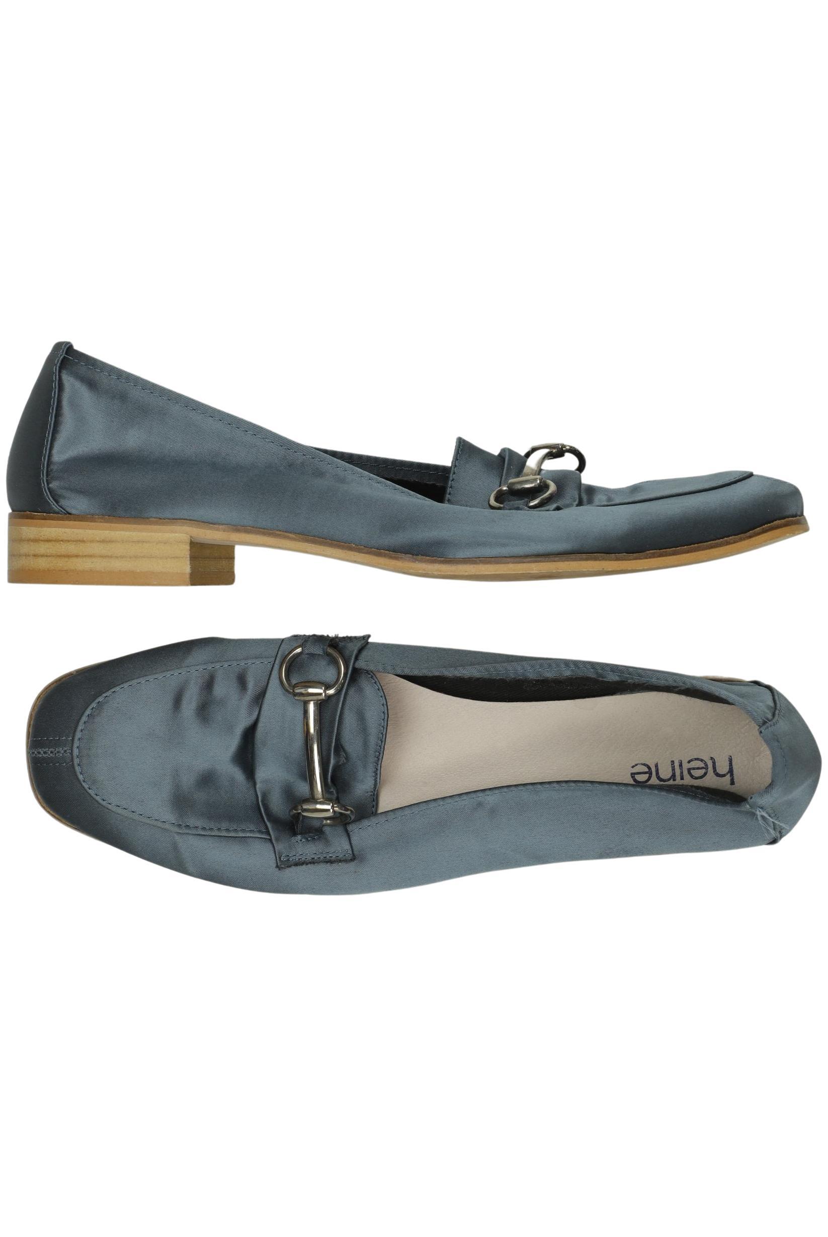 

Heine Damen Halbschuh, blau, Gr. 41