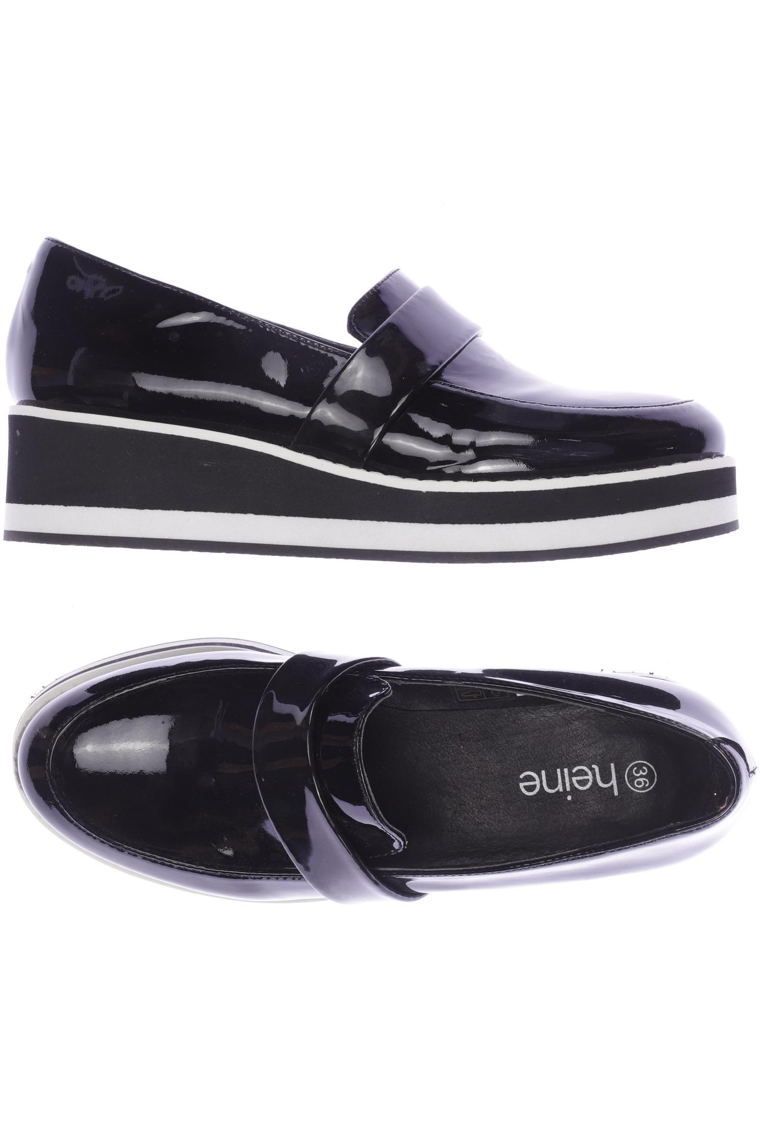 

Heine Damen Halbschuh, schwarz