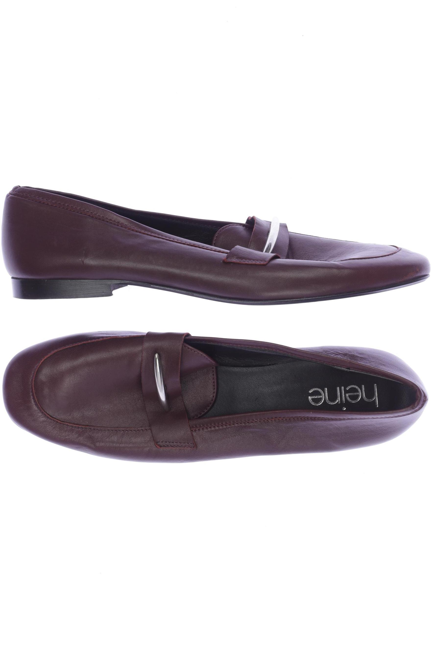 

Heine Damen Halbschuh, bordeaux, Gr. 41