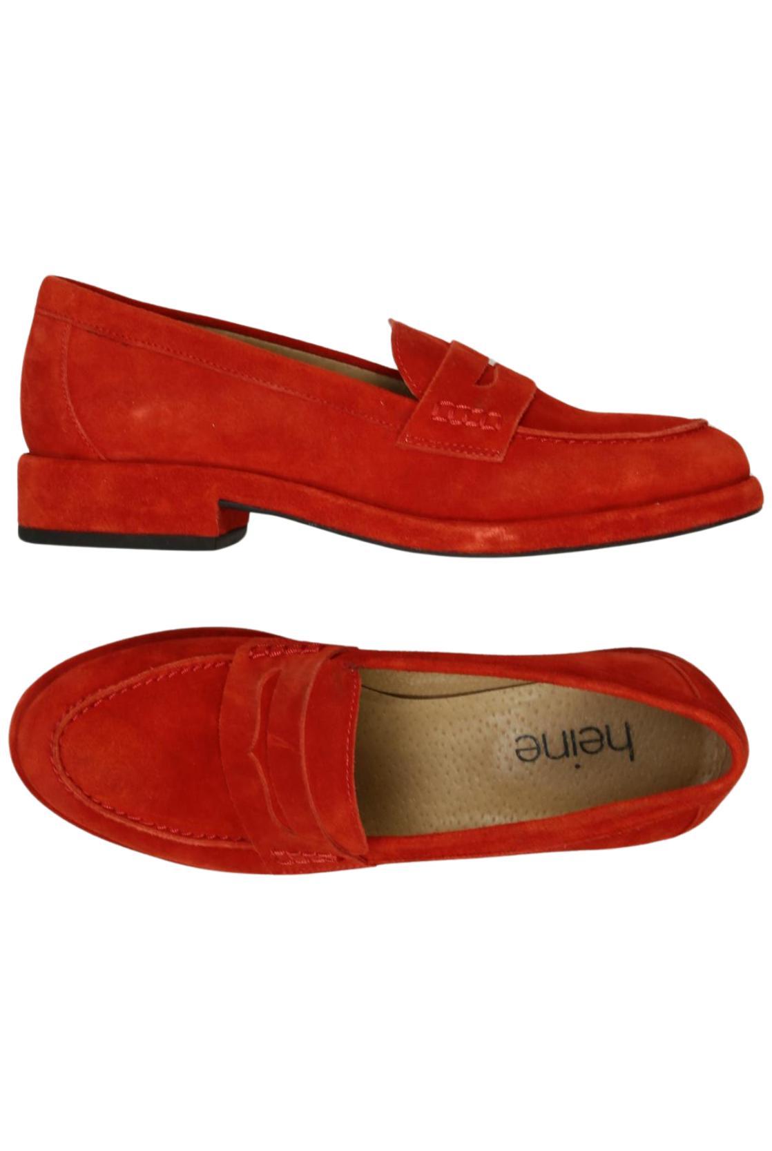 

Heine Damen Halbschuh, rot, Gr. 36