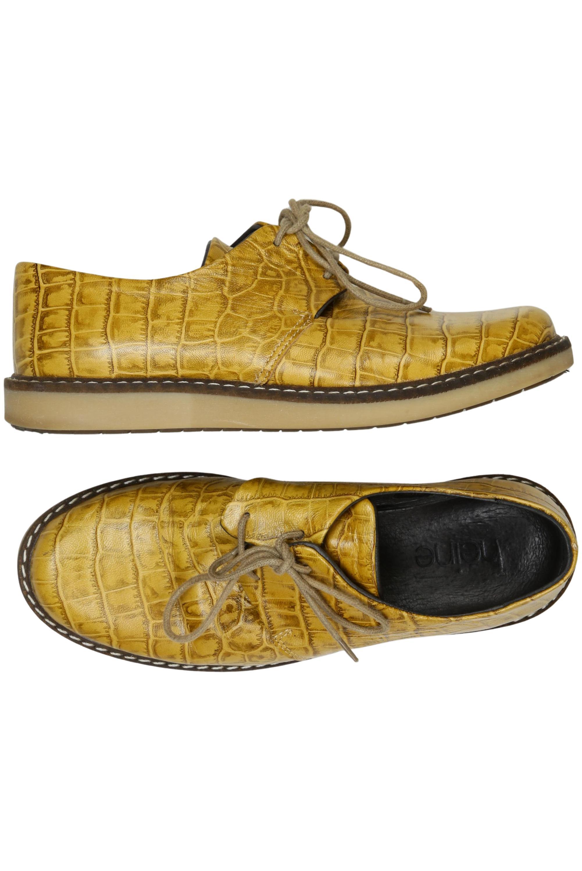 

Heine Damen Halbschuh, gelb, Gr. 38