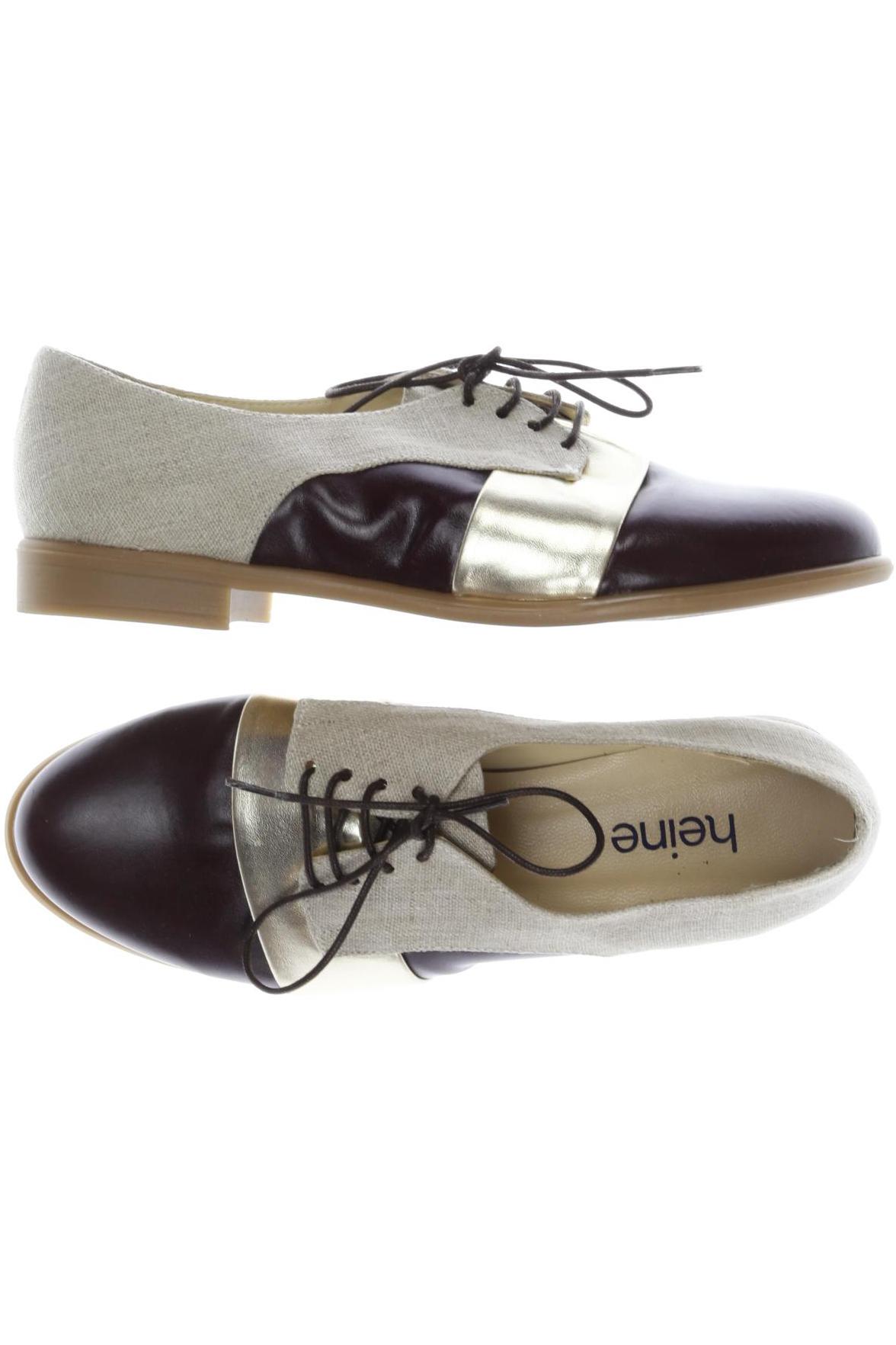 

Heine Damen Halbschuh, beige, Gr. 38
