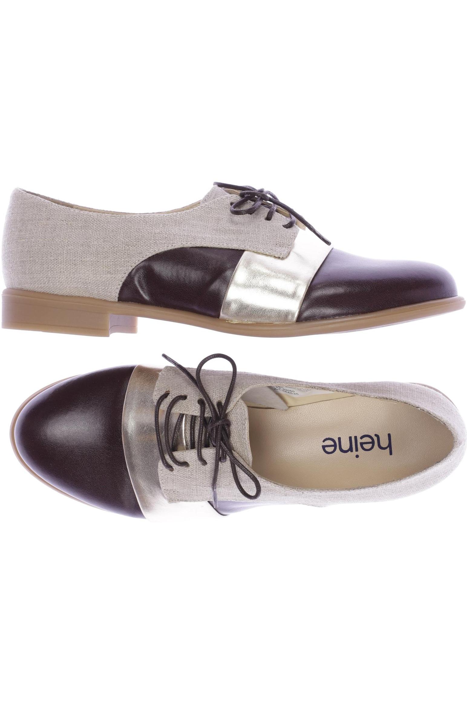

Heine Damen Halbschuh, beige, Gr. 36