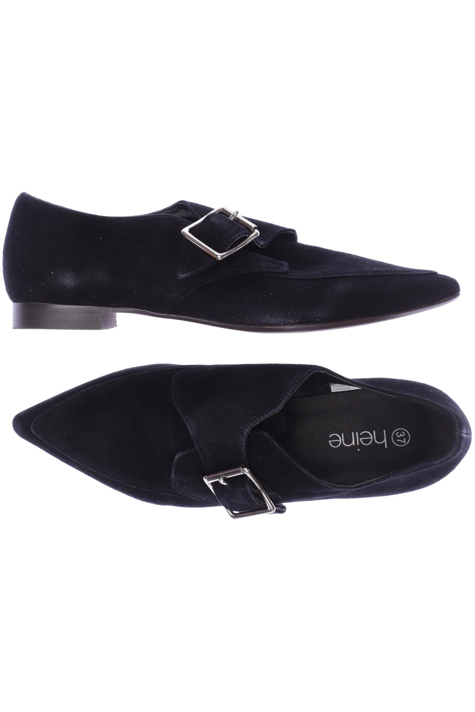 

Heine Damen Halbschuh, schwarz, Gr. 37