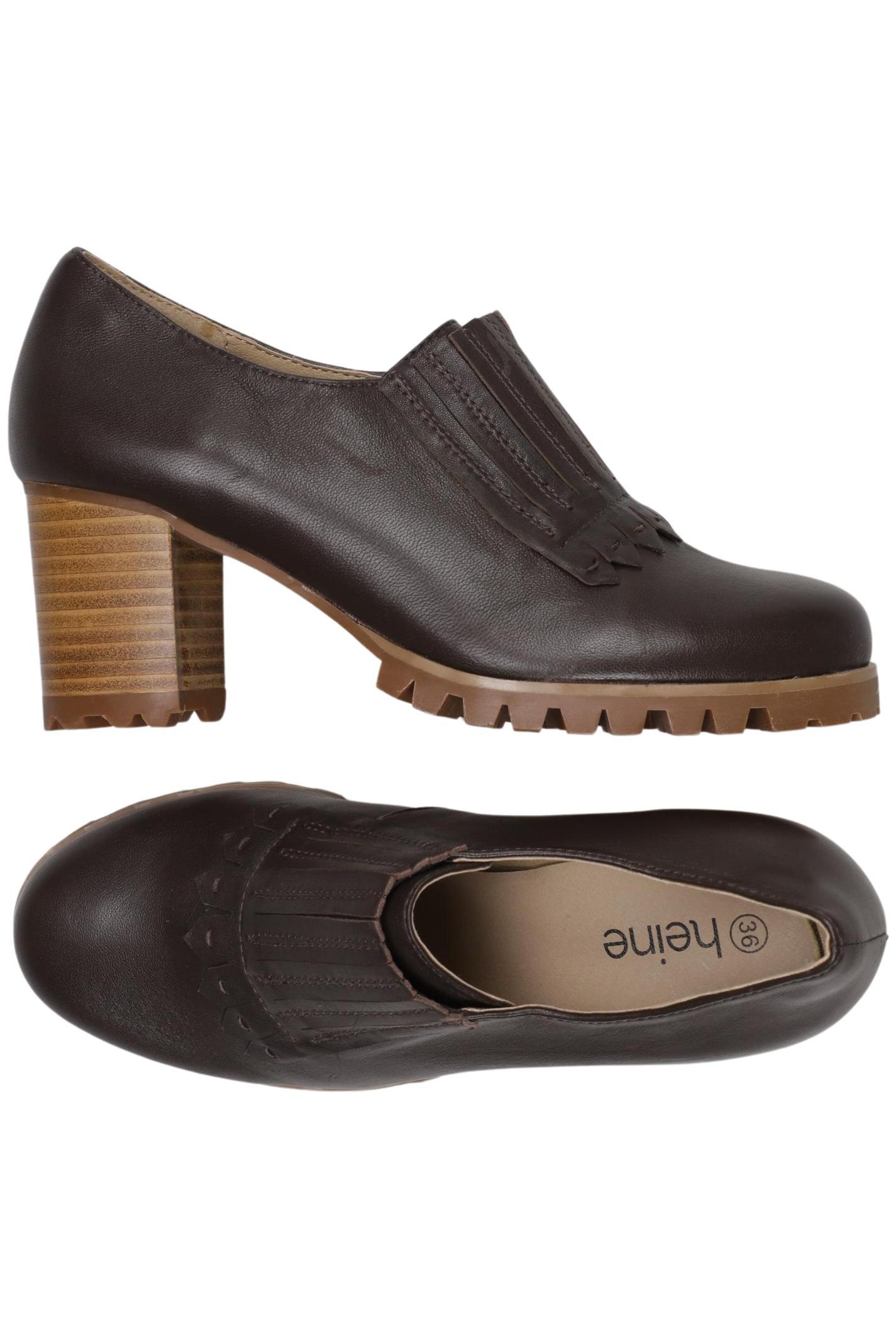 

Heine Damen Halbschuh, braun, Gr. 36