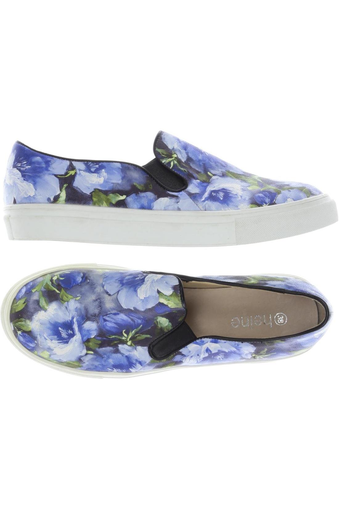 

Heine Damen Halbschuh, blau, Gr. 38