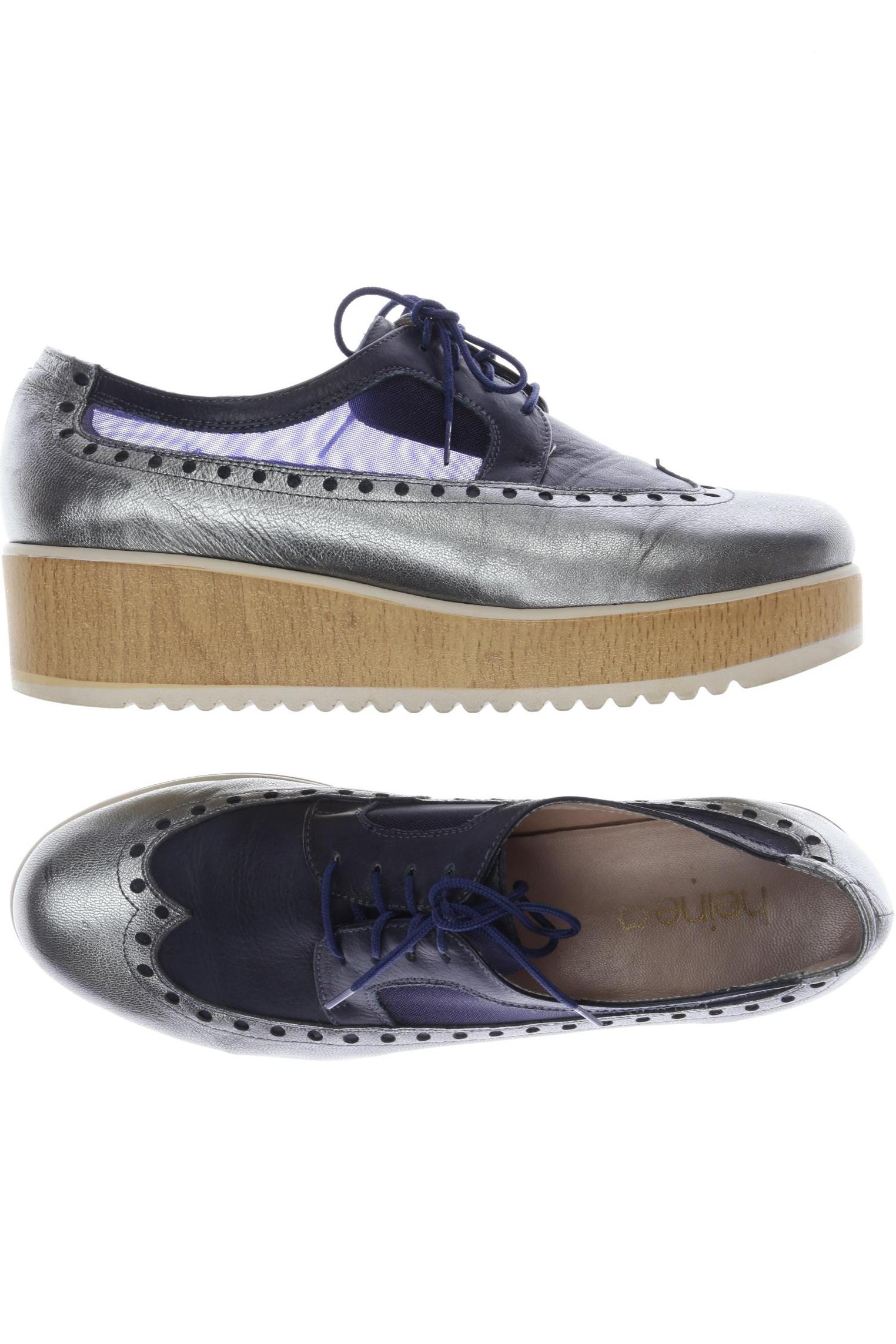 

Heine Damen Halbschuh, marineblau, Gr. 41