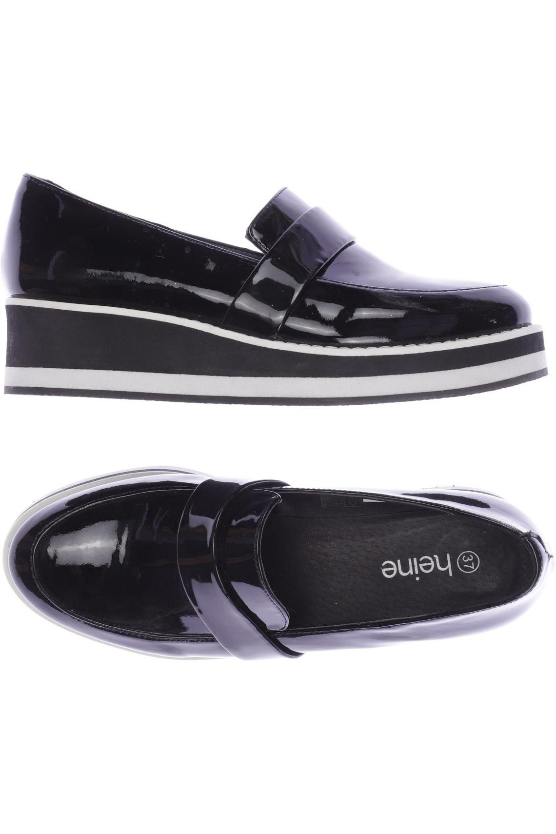 

Heine Damen Halbschuh, schwarz, Gr. 37