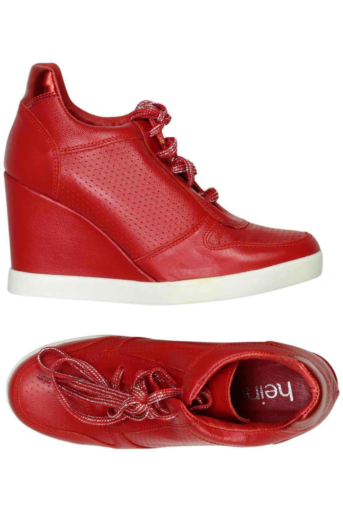 

Heine Damen Halbschuh, rot, Gr. 38