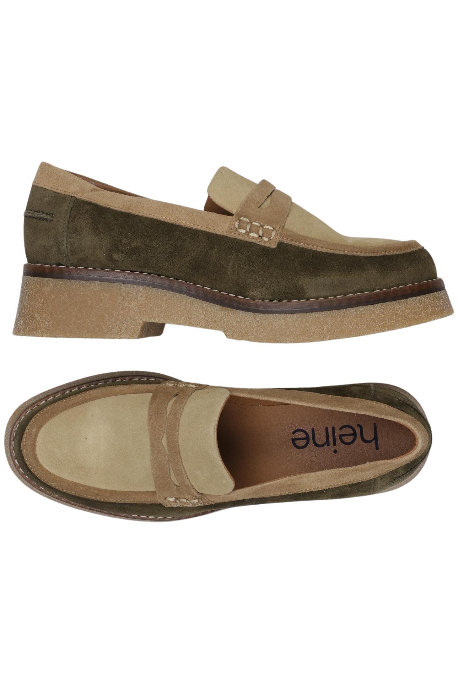 

Heine Damen Halbschuh, beige, Gr. 35