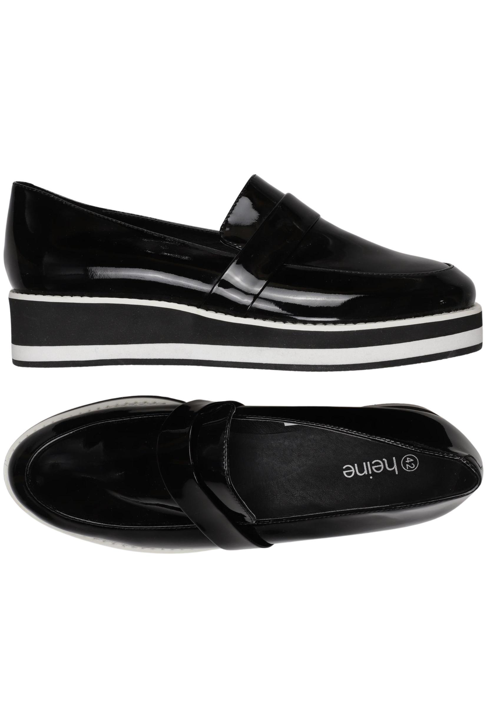 

Heine Damen Halbschuh, schwarz, Gr. 42