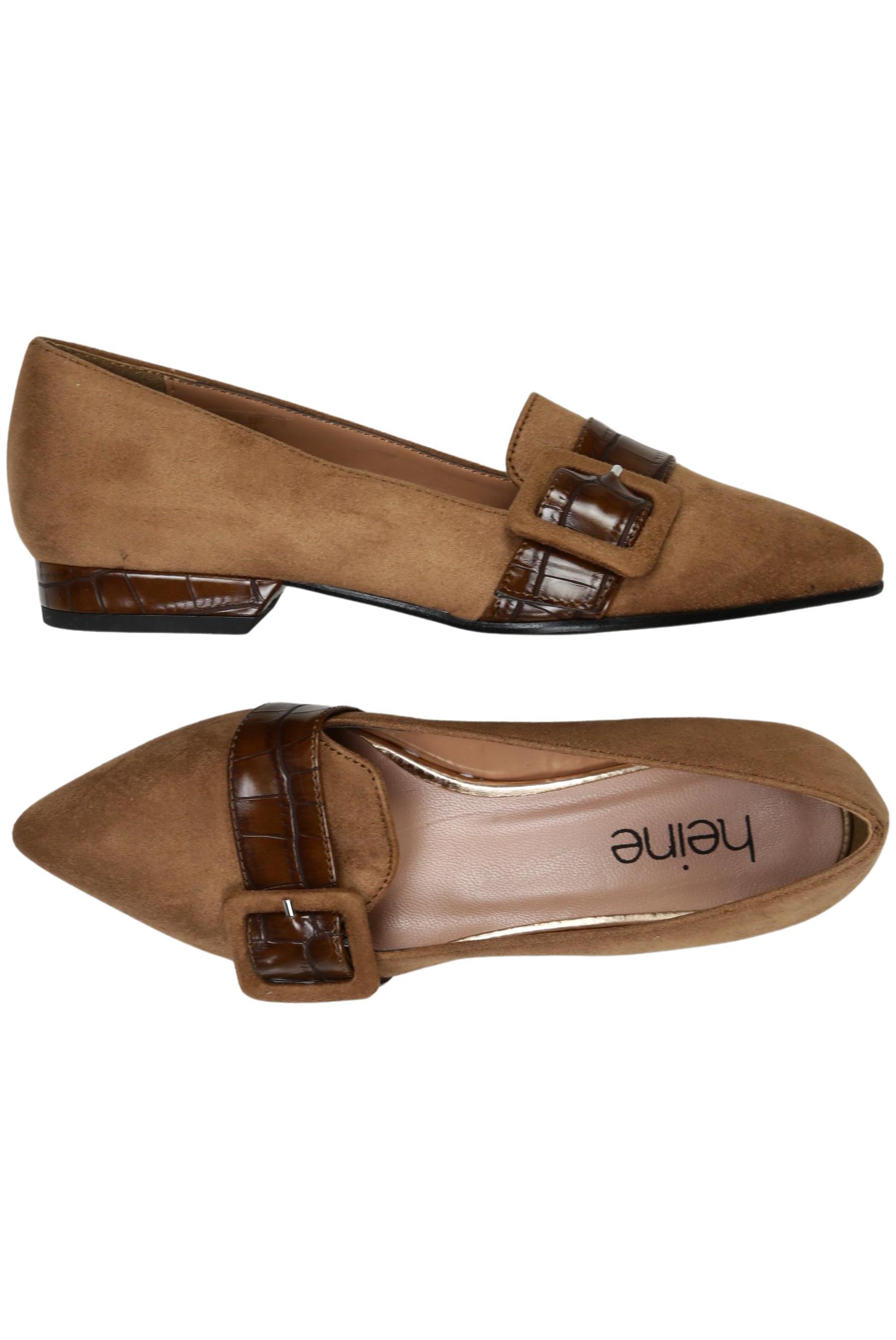 

Heine Damen Halbschuh, braun, Gr. 35