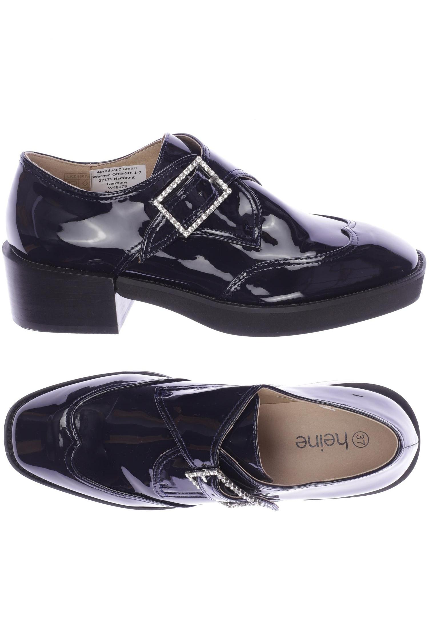 

Heine Damen Halbschuh, marineblau, Gr. 37