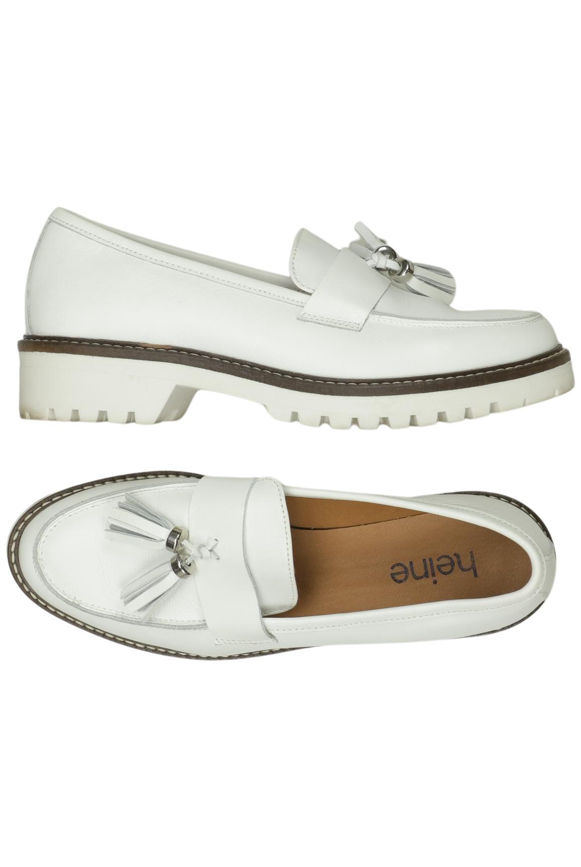 

Heine Damen Halbschuh, weiß, Gr. 38