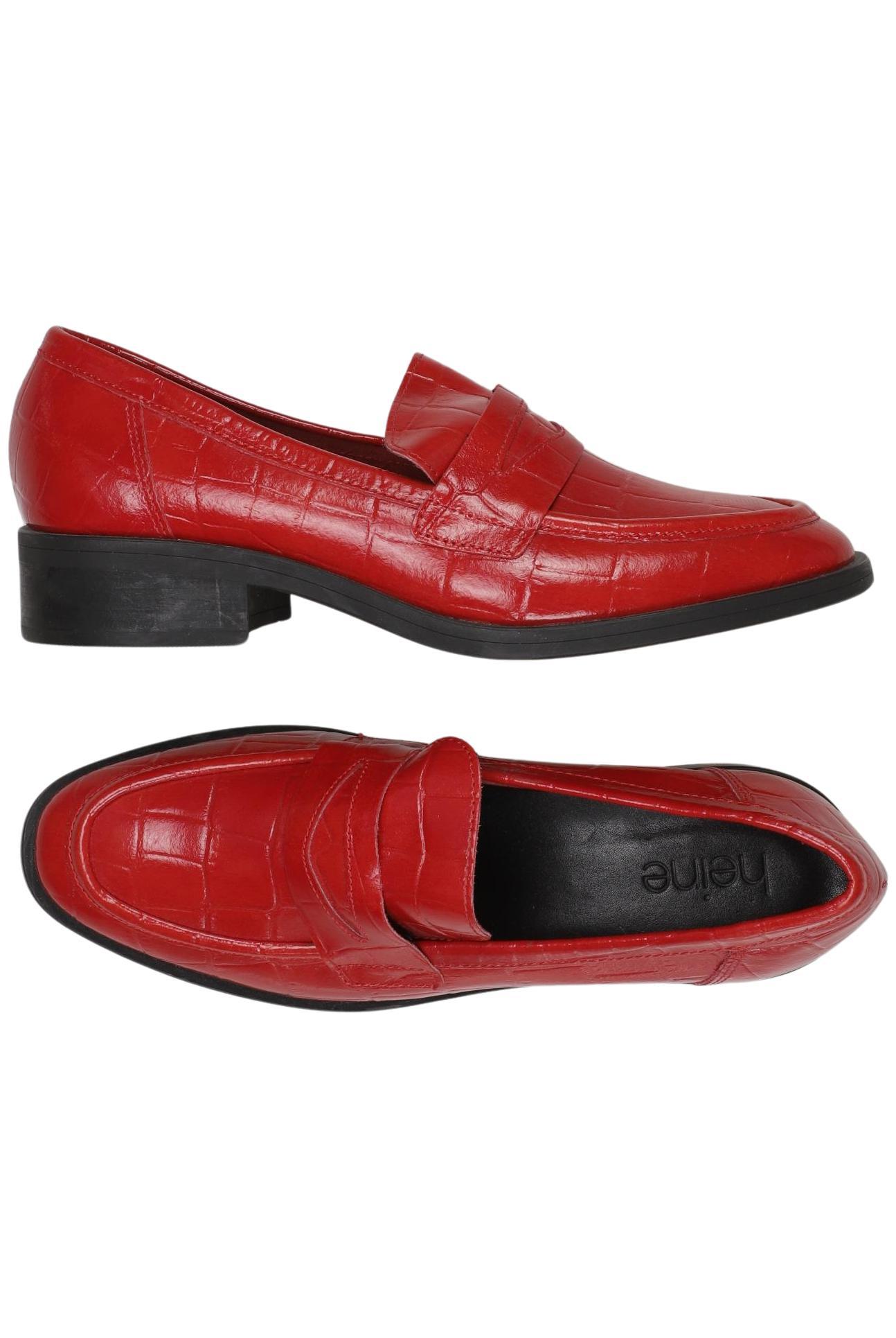 

Heine Damen Halbschuh, rot, Gr. 42