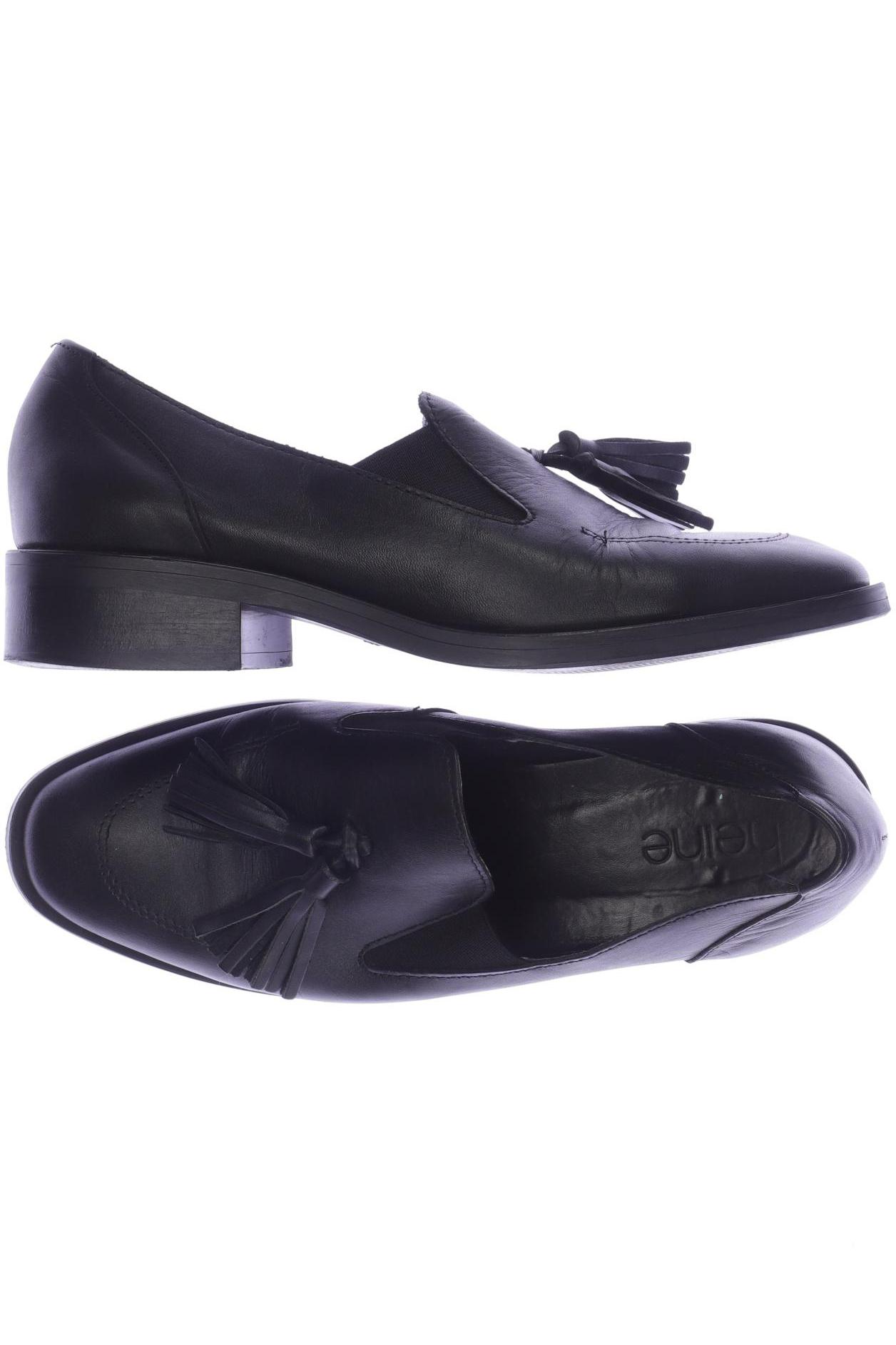 

Heine Damen Halbschuh, schwarz, Gr. 38