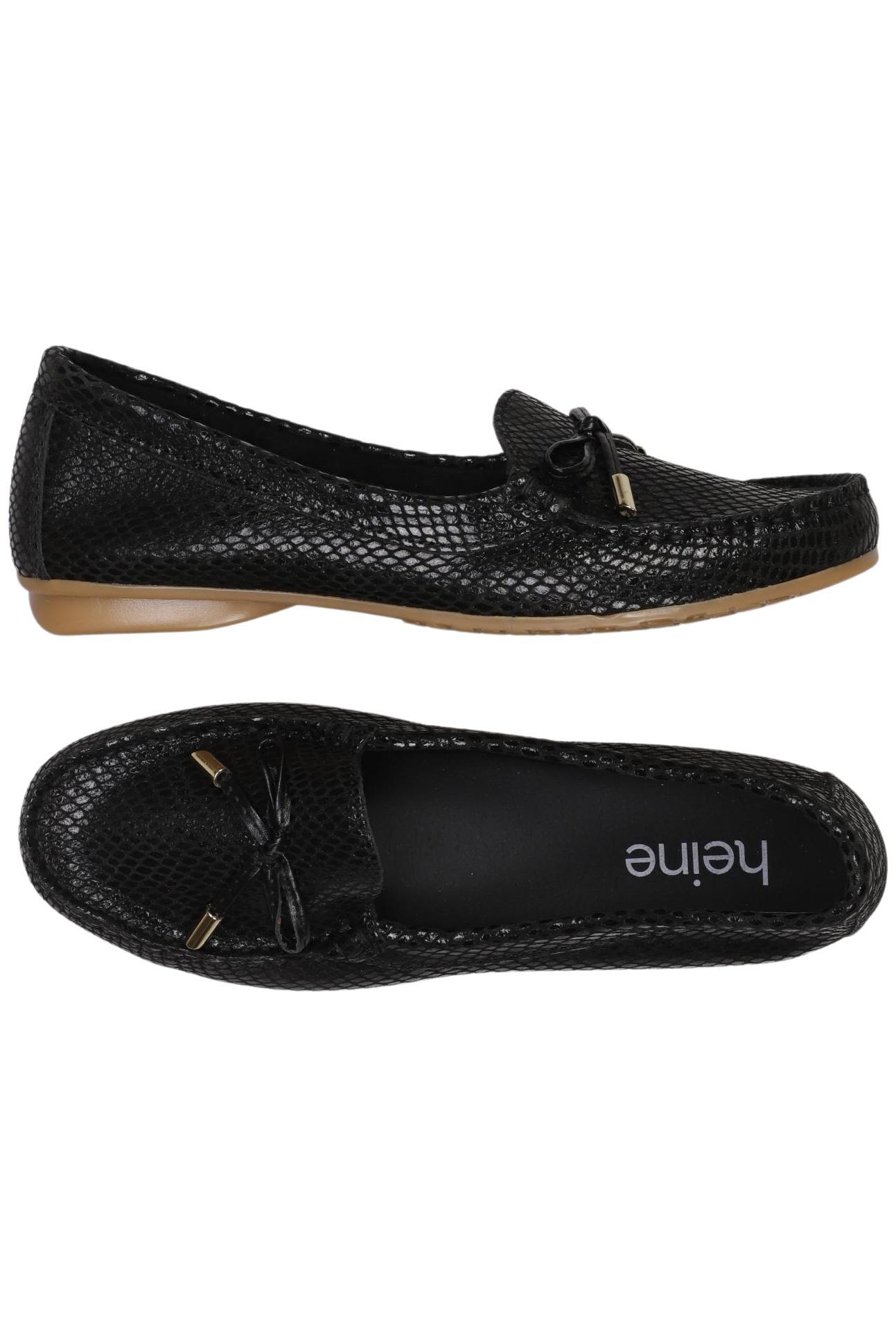 

Heine Damen Halbschuh, schwarz, Gr. 36