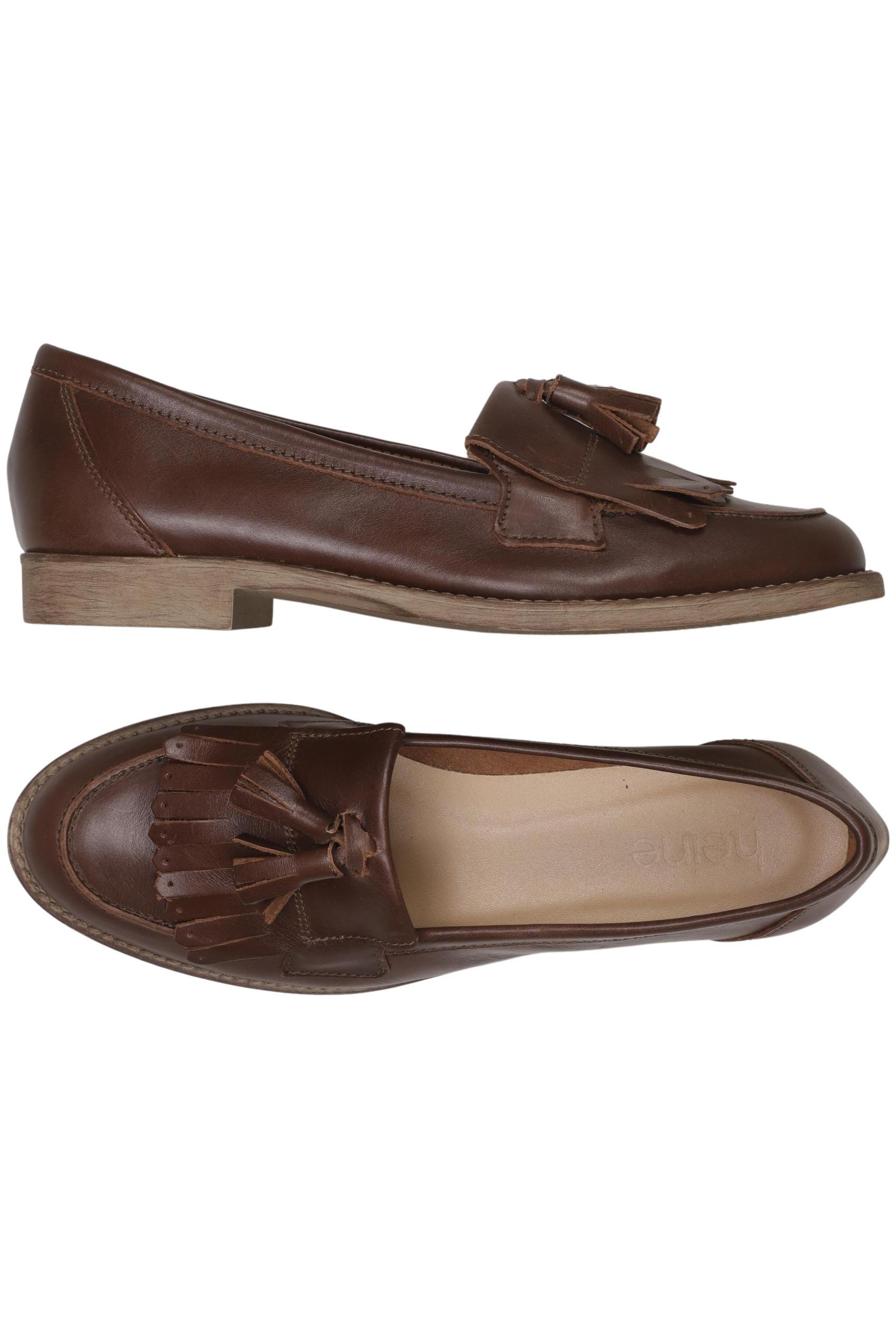 

Heine Damen Halbschuh, braun, Gr. 39