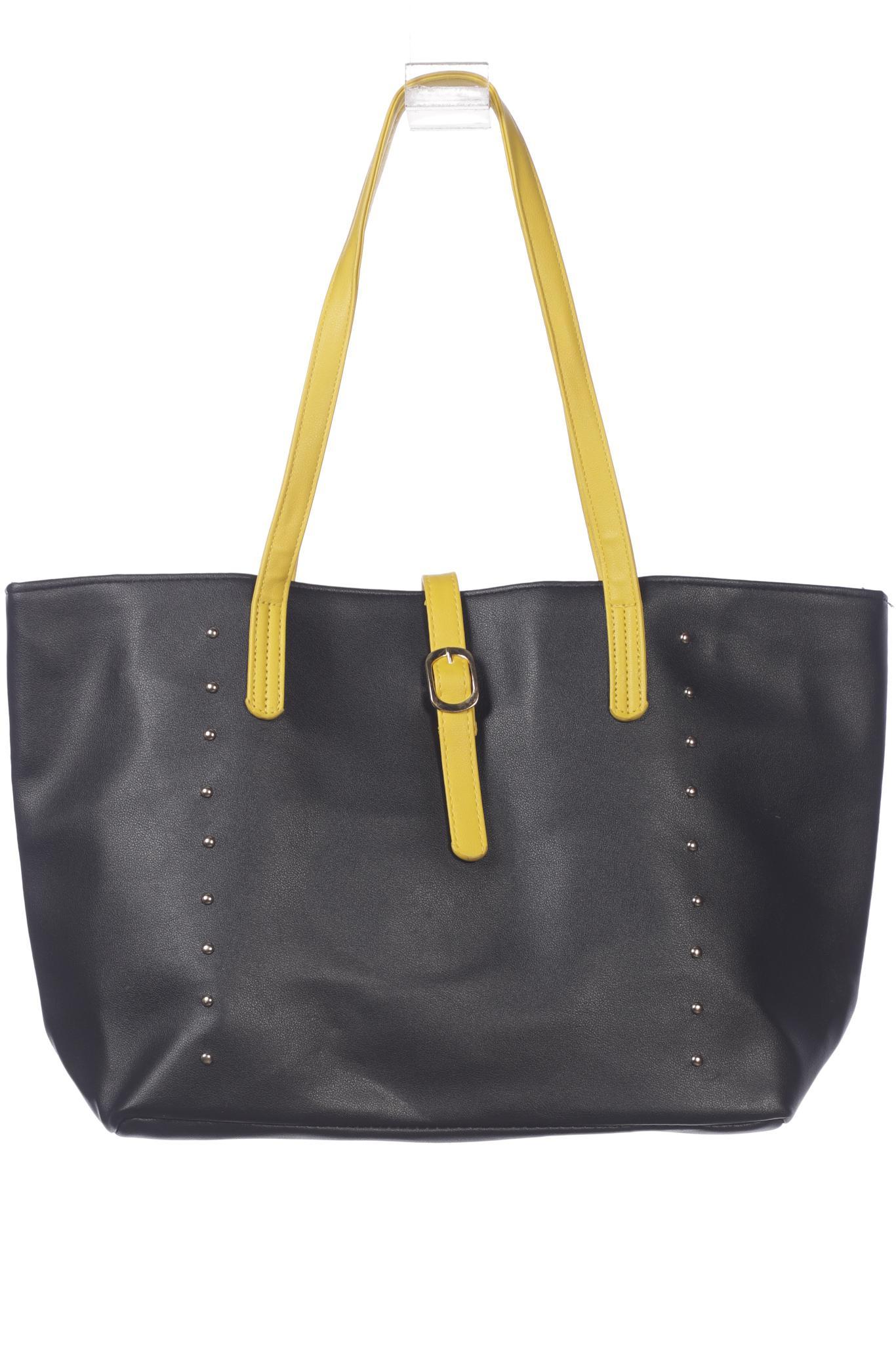 

Heine Damen Handtasche, schwarz, Gr.