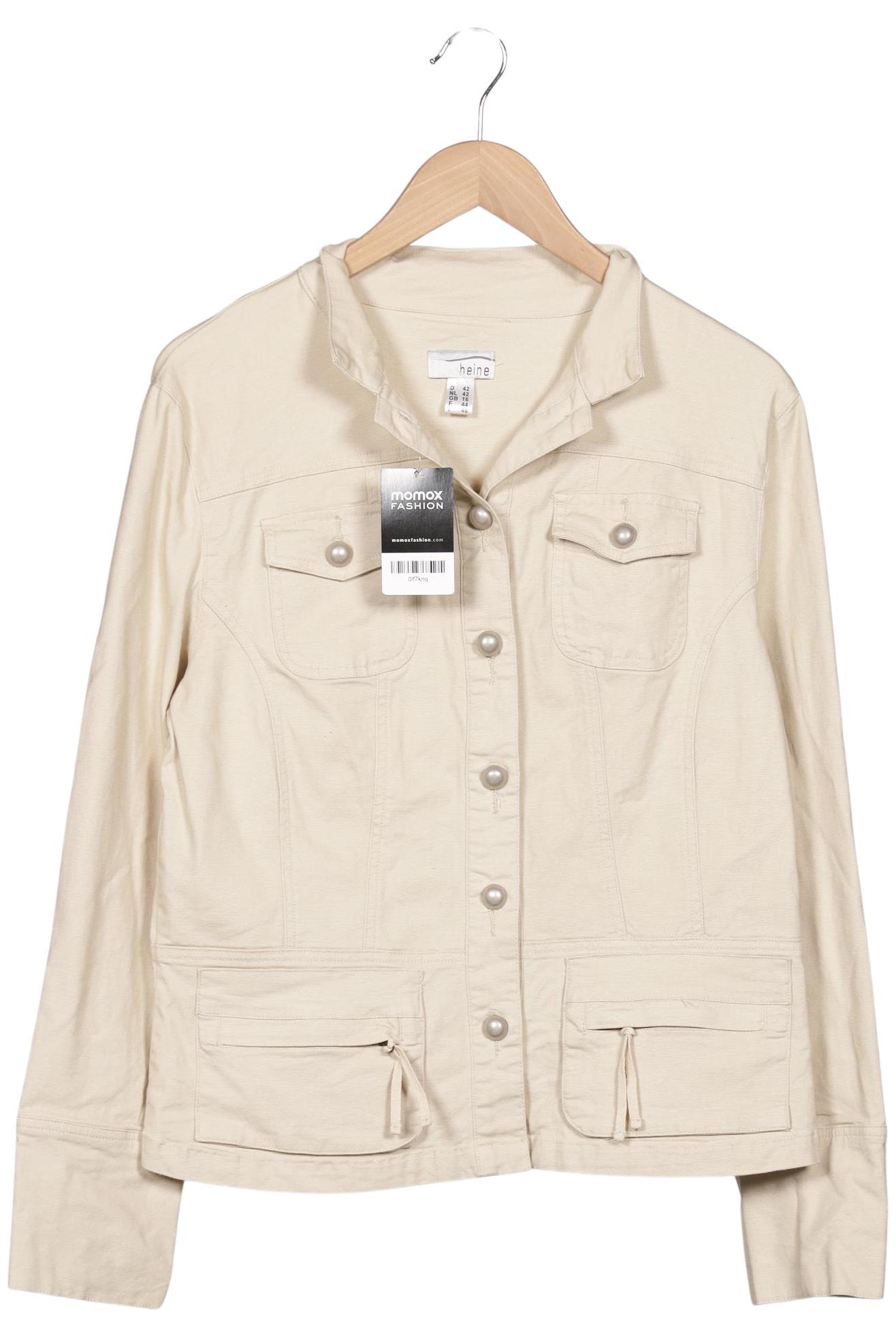 

Heine Damen Jacke, beige, Gr. 42