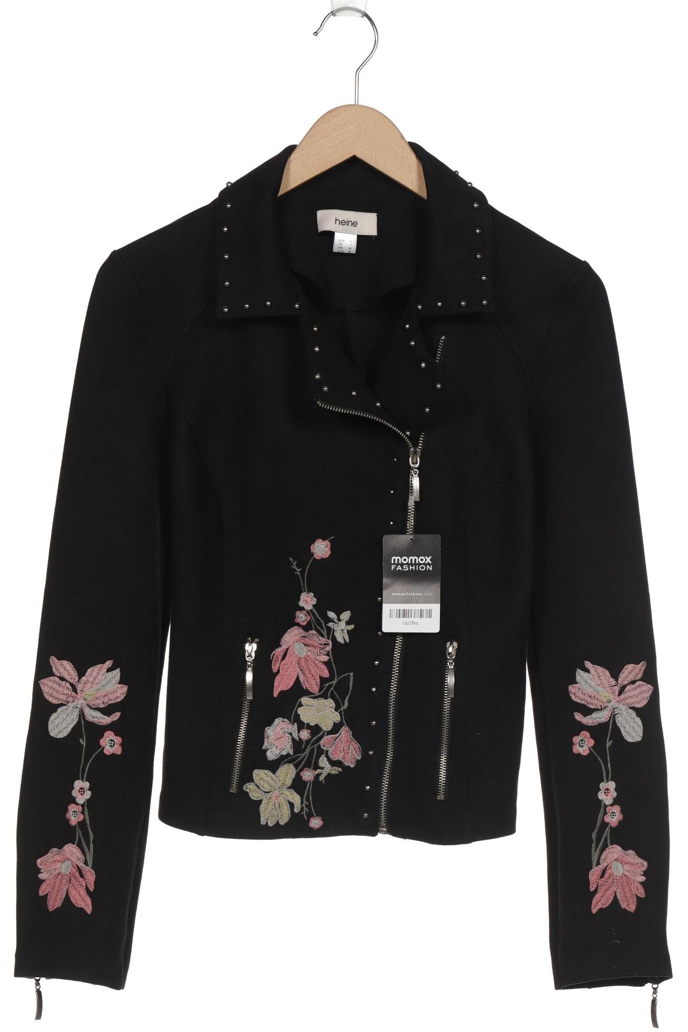 

Heine Damen Jacke, schwarz, Gr. 34