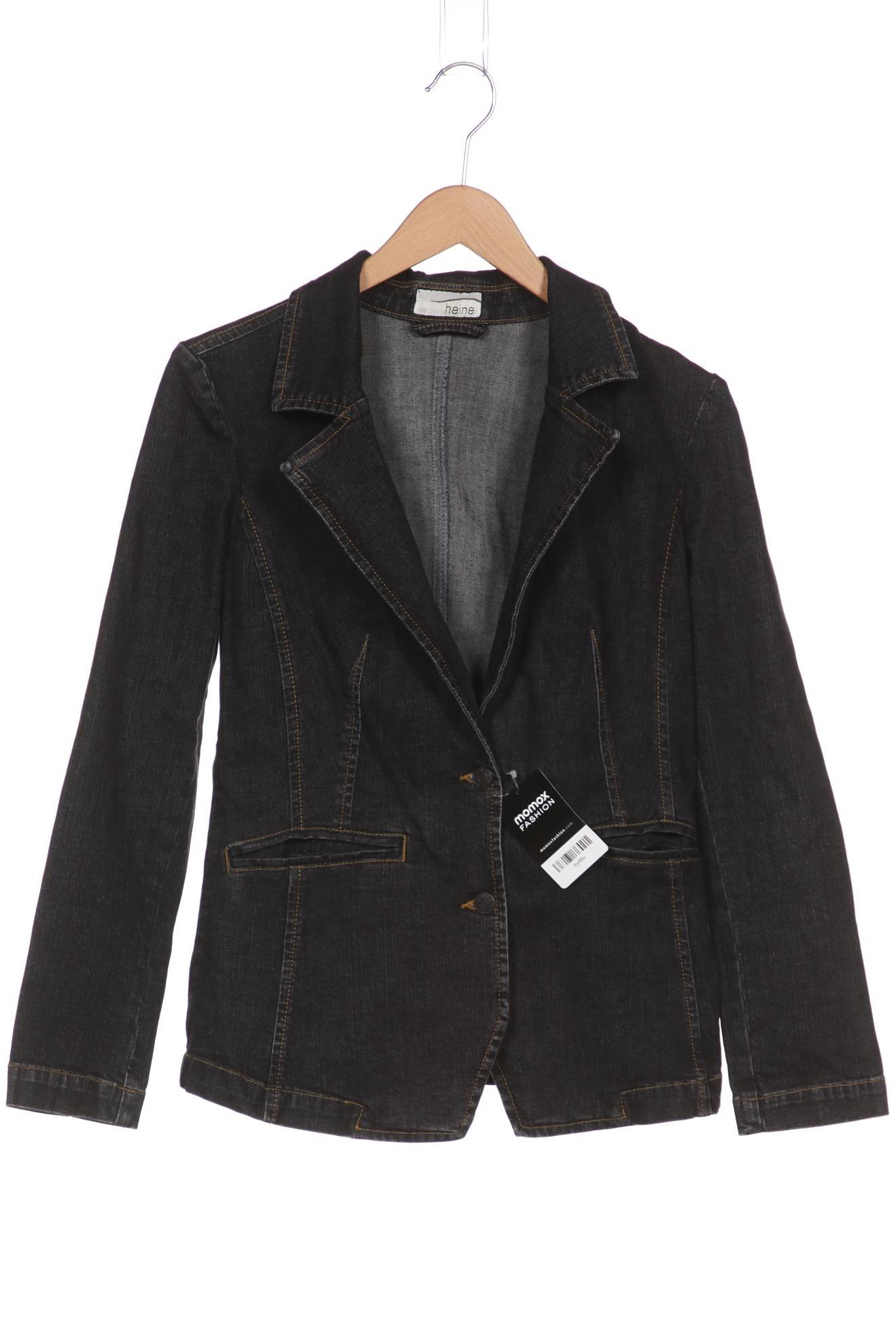 

Heine Damen Jacke, schwarz, Gr. 38