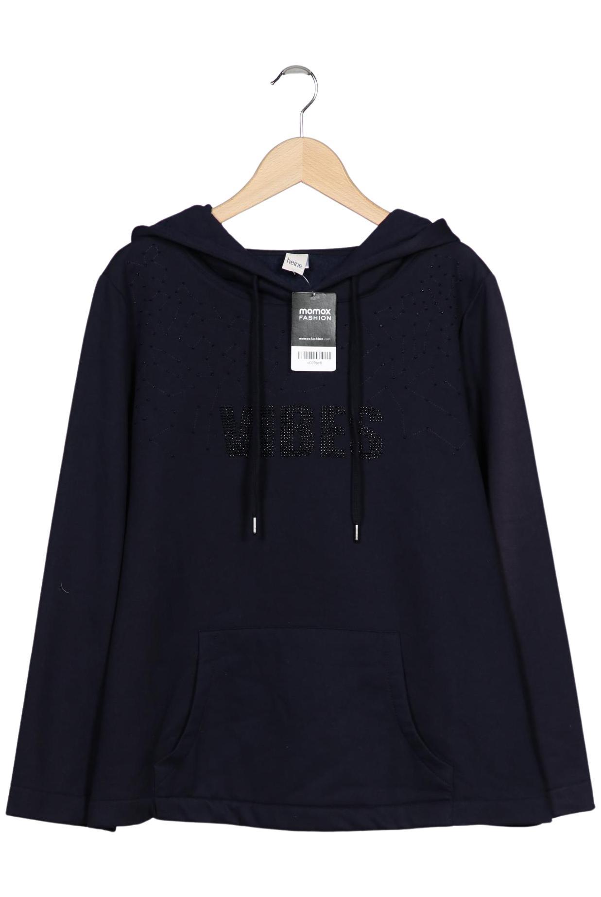 

Heine Damen Kapuzenpullover, marineblau, Gr. 44