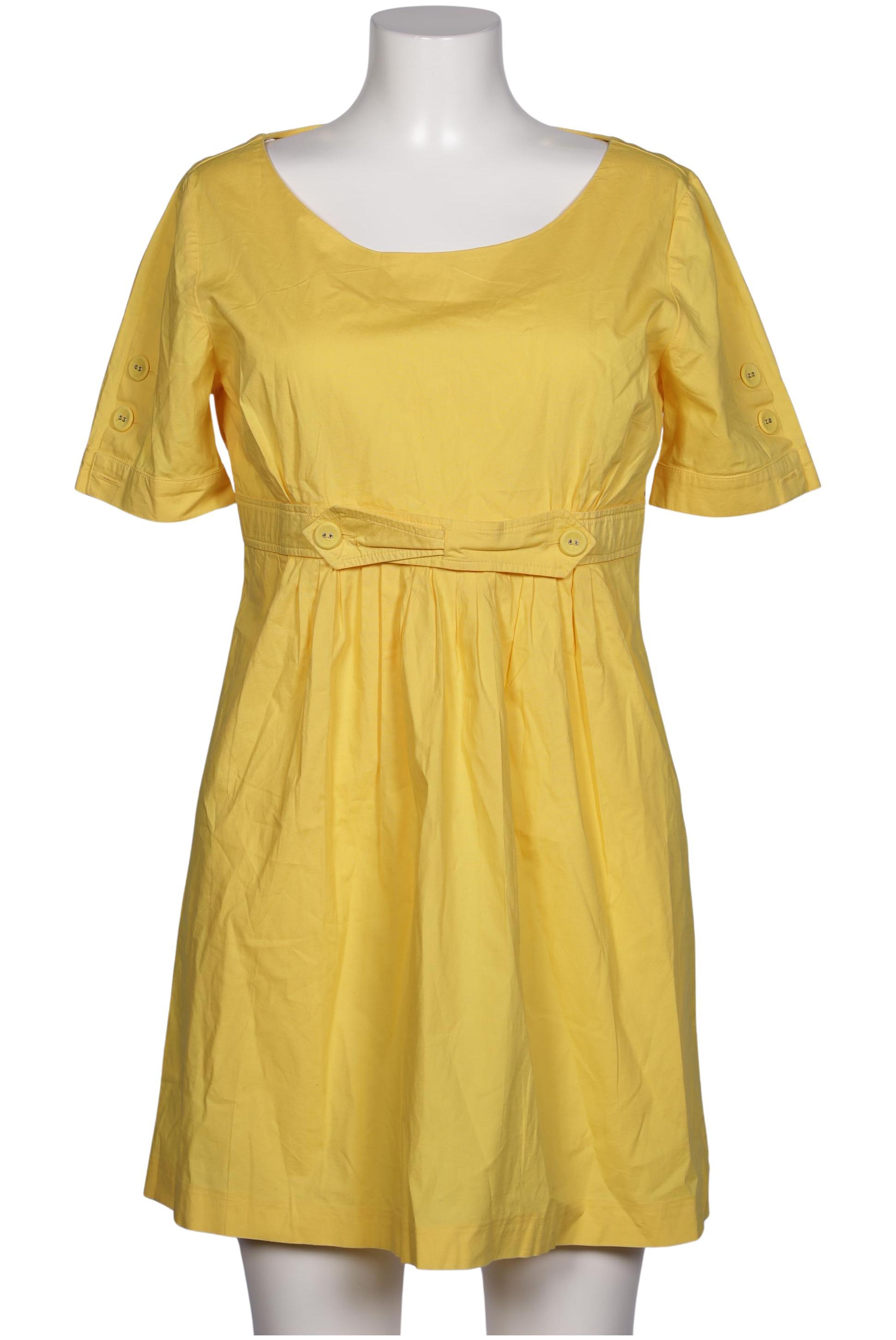 

Heine Damen Kleid, gelb, Gr. 42