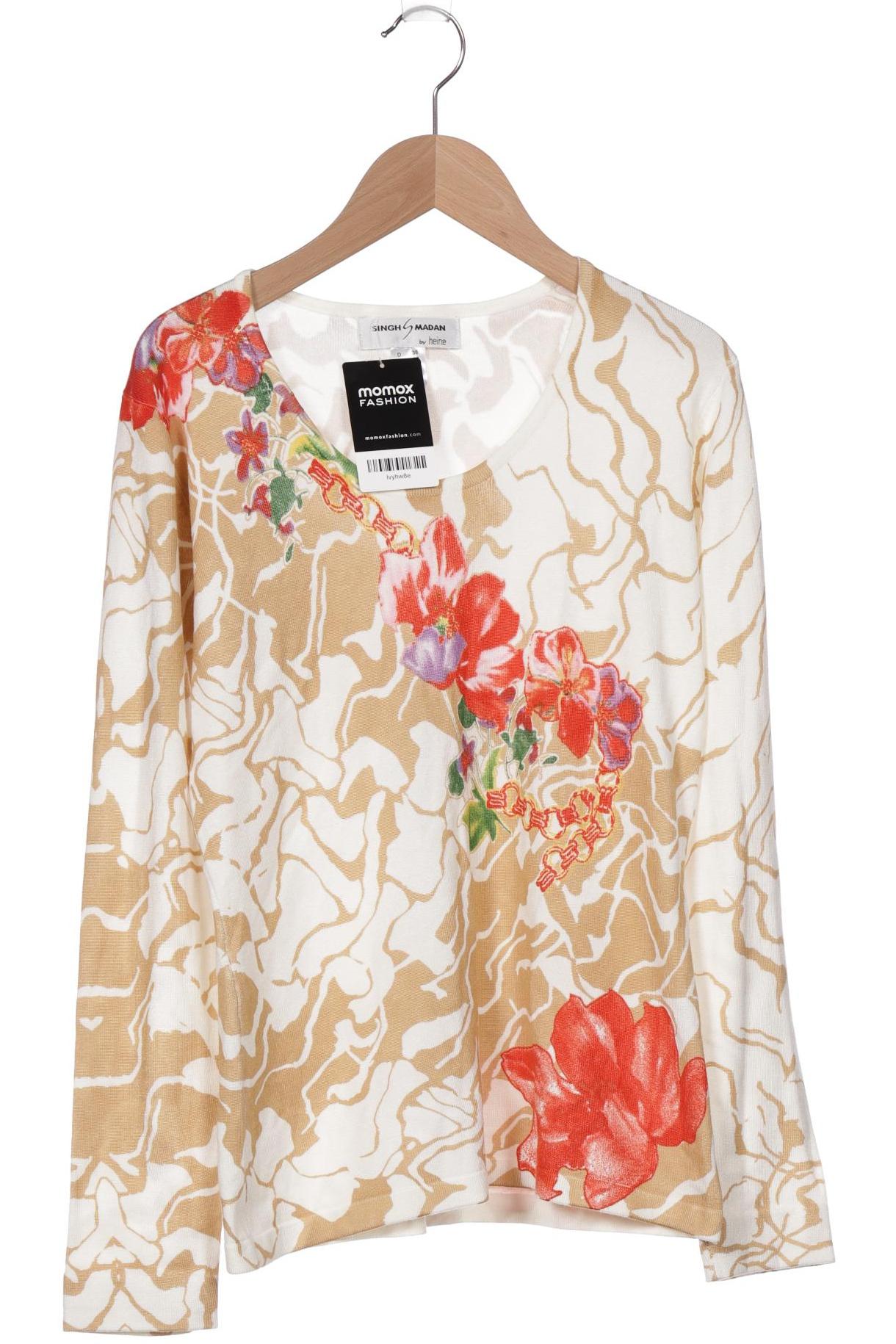 

Heine Damen Langarmshirt, beige, Gr. 38