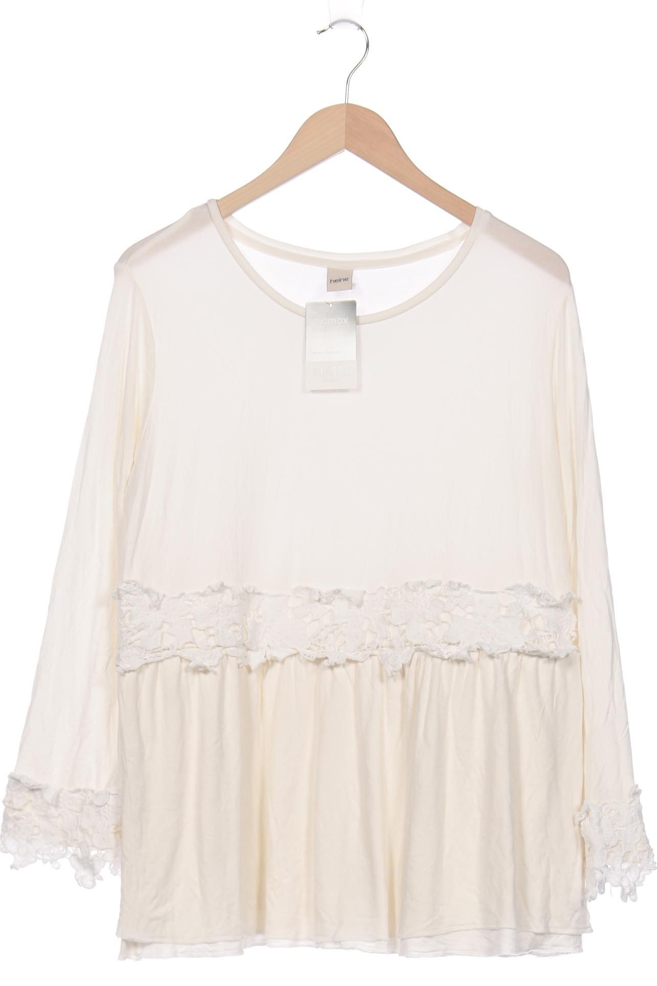 

Heine Damen Langarmshirt, cremeweiß, Gr. 44