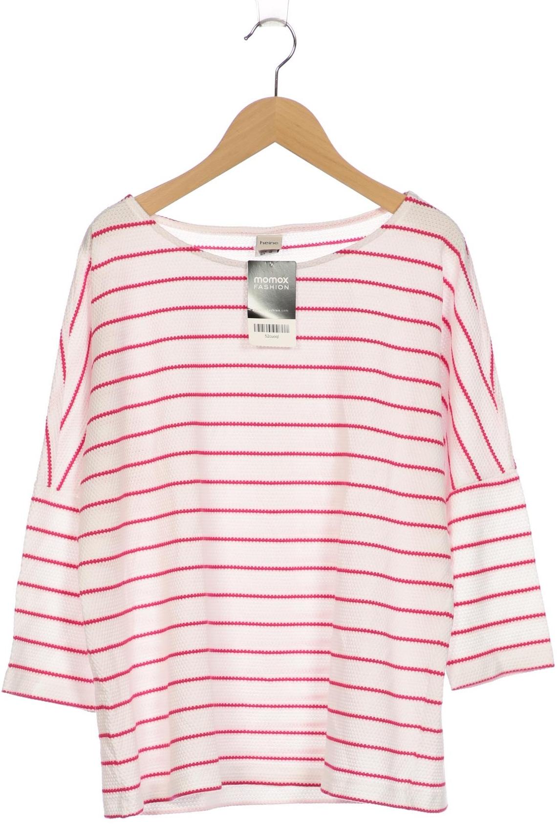 

Heine Damen Langarmshirt, weiß, Gr. 38