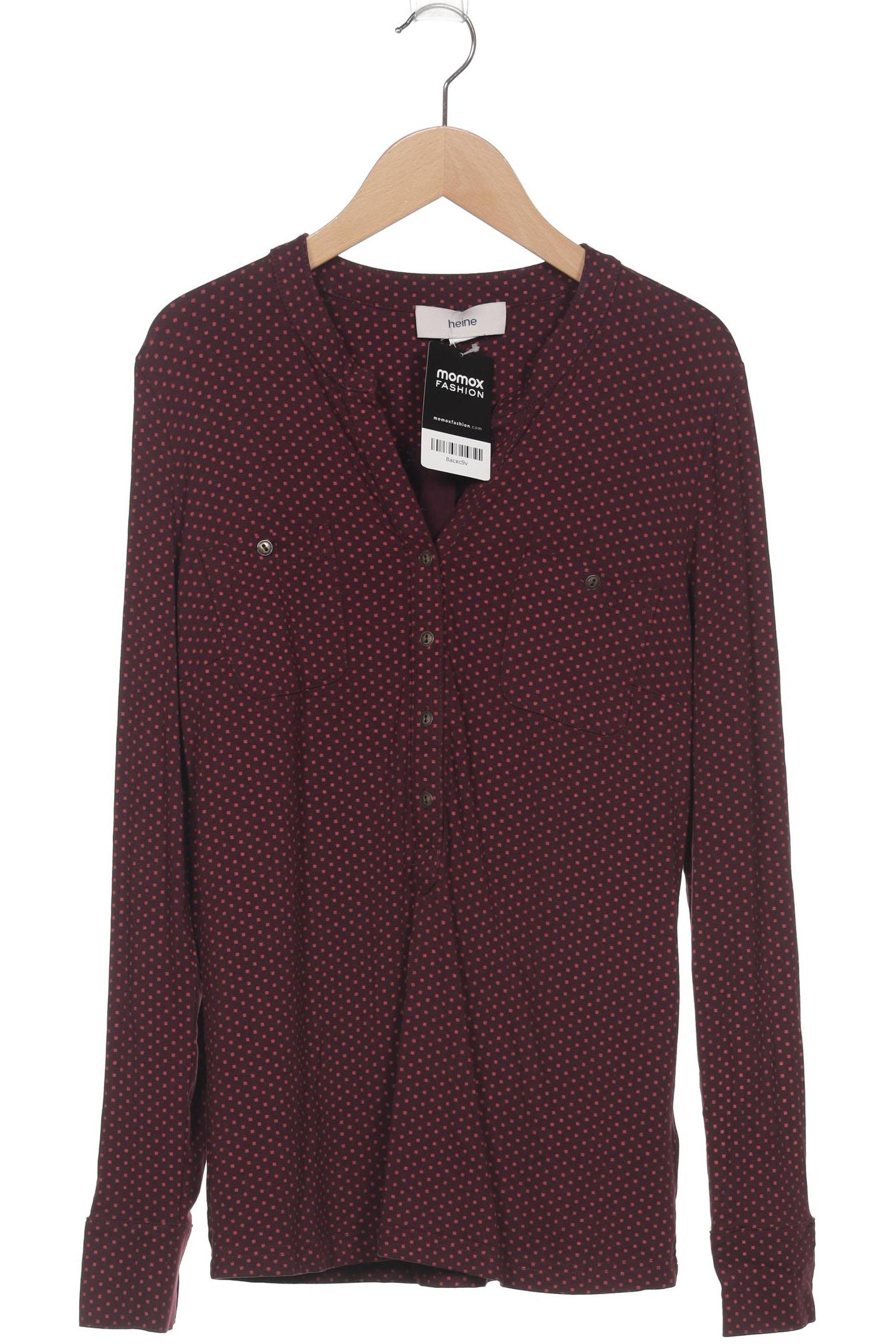 

Heine Damen Langarmshirt, bordeaux, Gr. 36