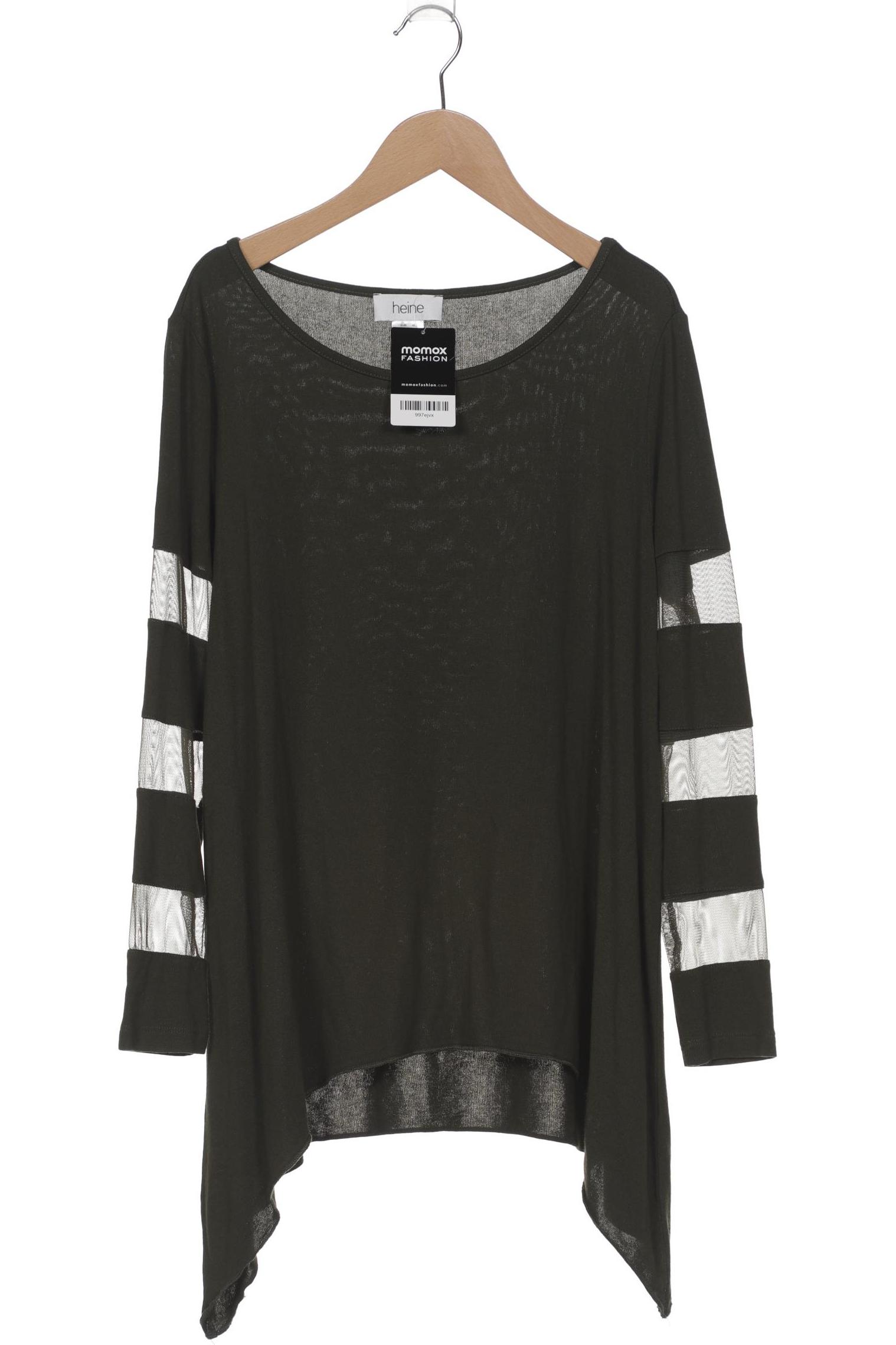 

Heine Damen Langarmshirt, grün, Gr. 42