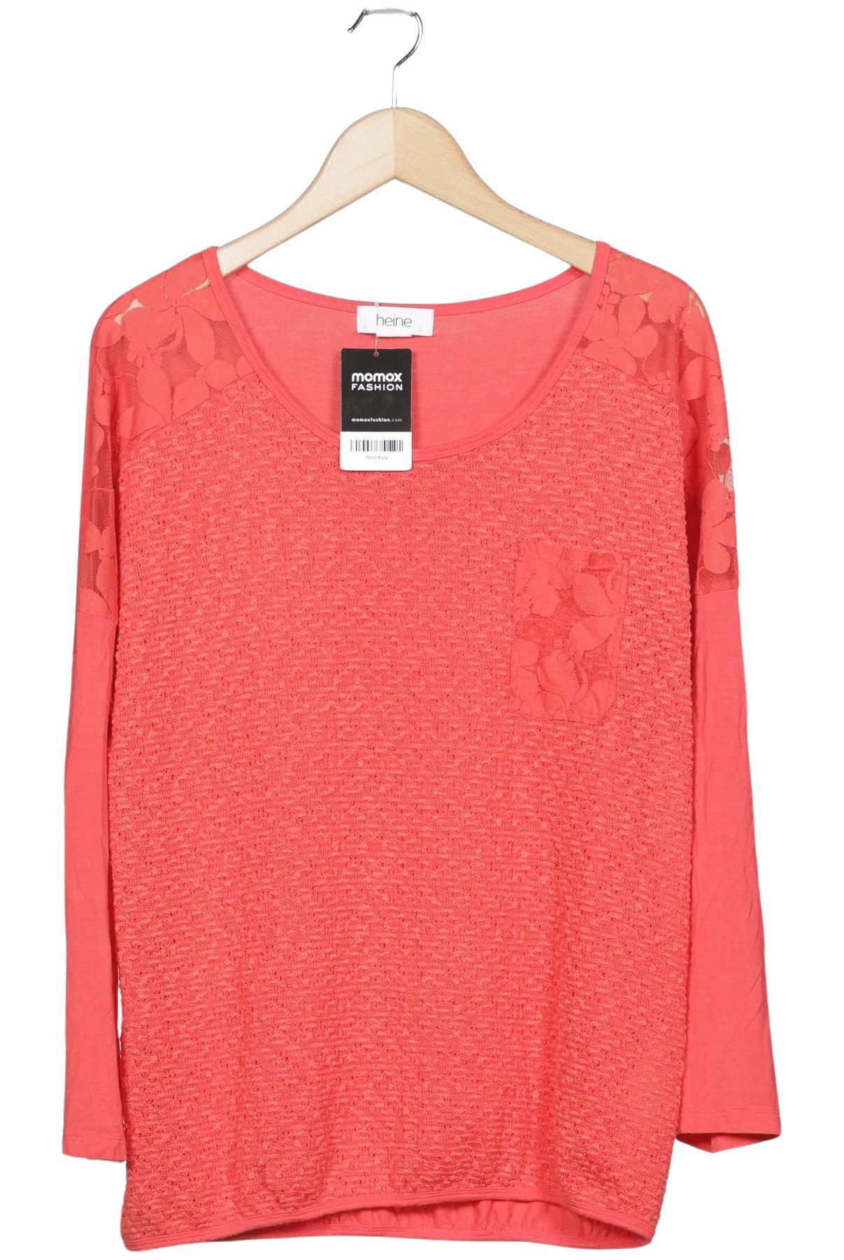 

Heine Damen Langarmshirt, pink, Gr. 38
