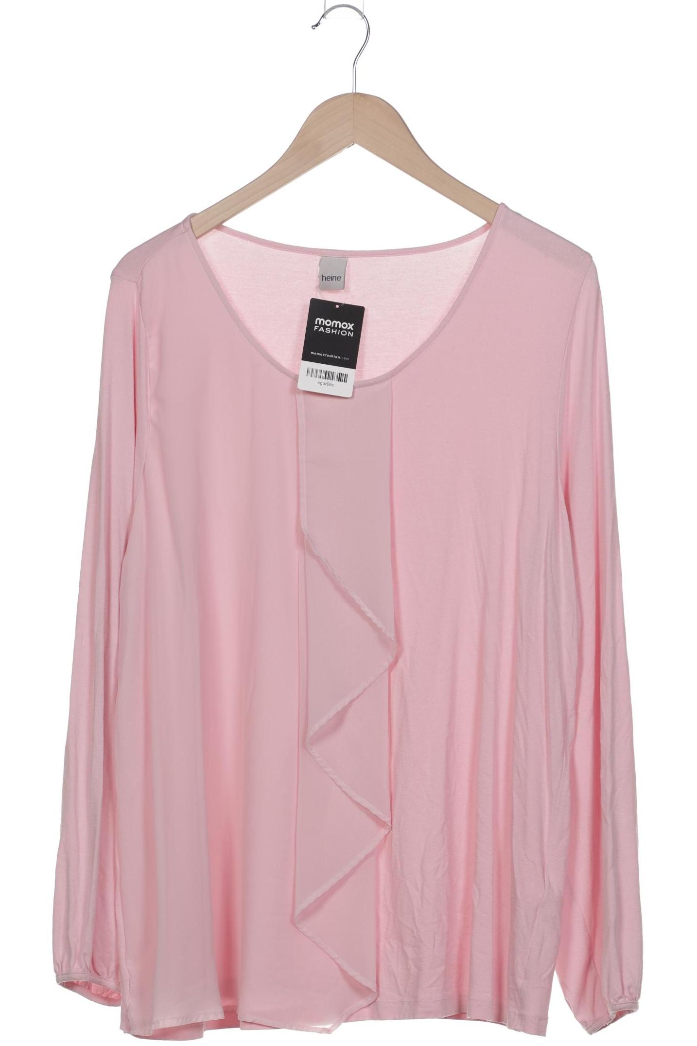

Heine Damen Langarmshirt, pink, Gr. 48