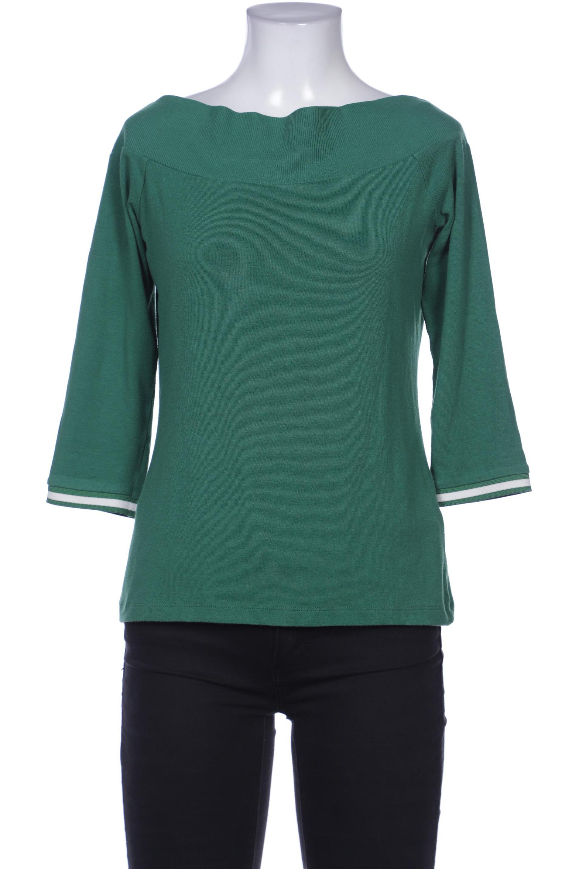 

Heine Damen Langarmshirt, grün, Gr. 36