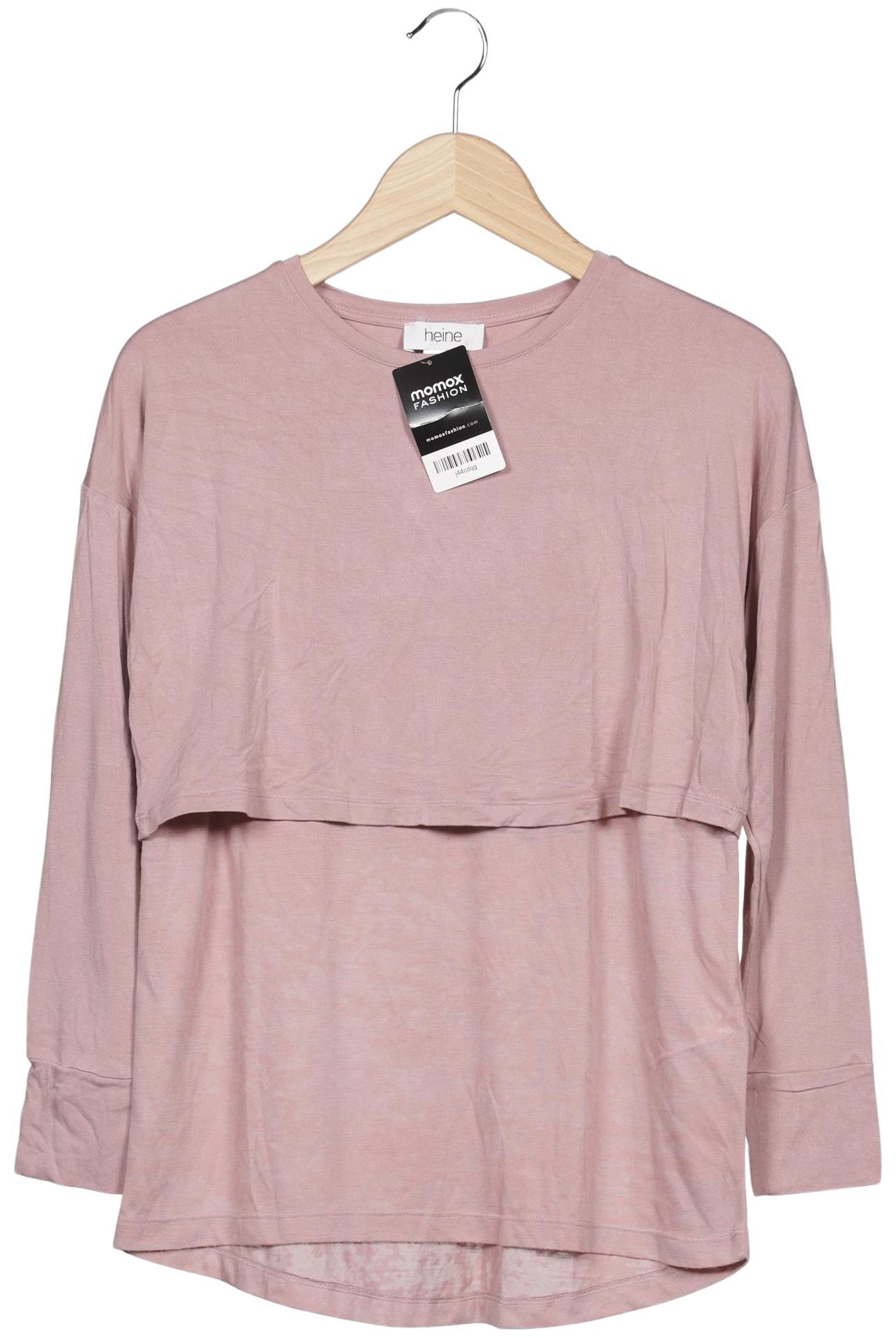 

Heine Damen Langarmshirt, pink, Gr. 36