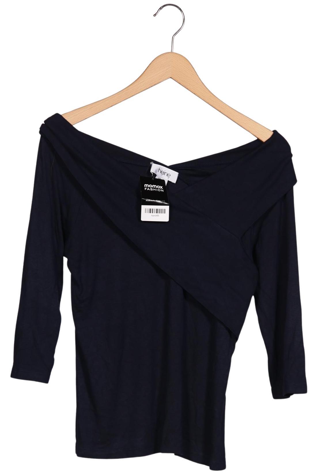 

Heine Damen Langarmshirt, marineblau, Gr. 40